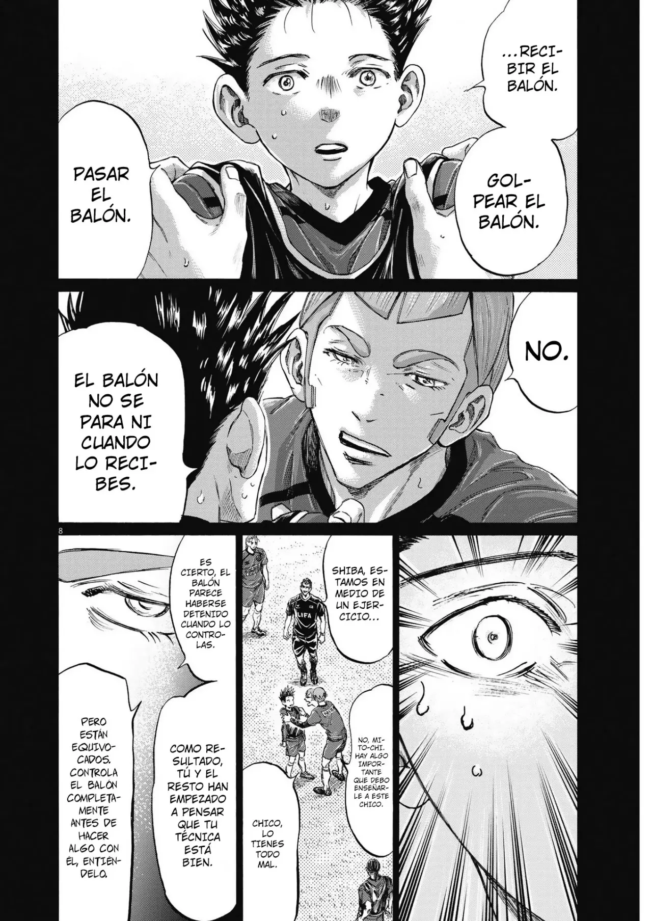 Ao ashi capítulo 304 página 10