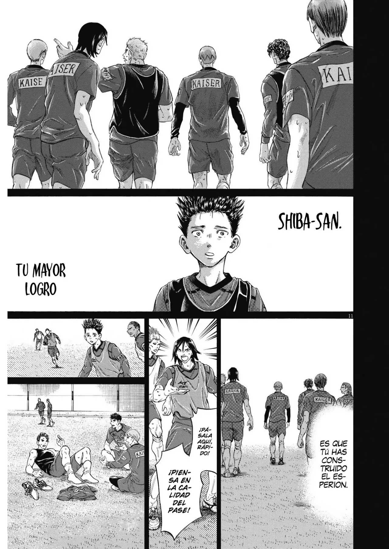 Ao ashi capítulo 304 página 13