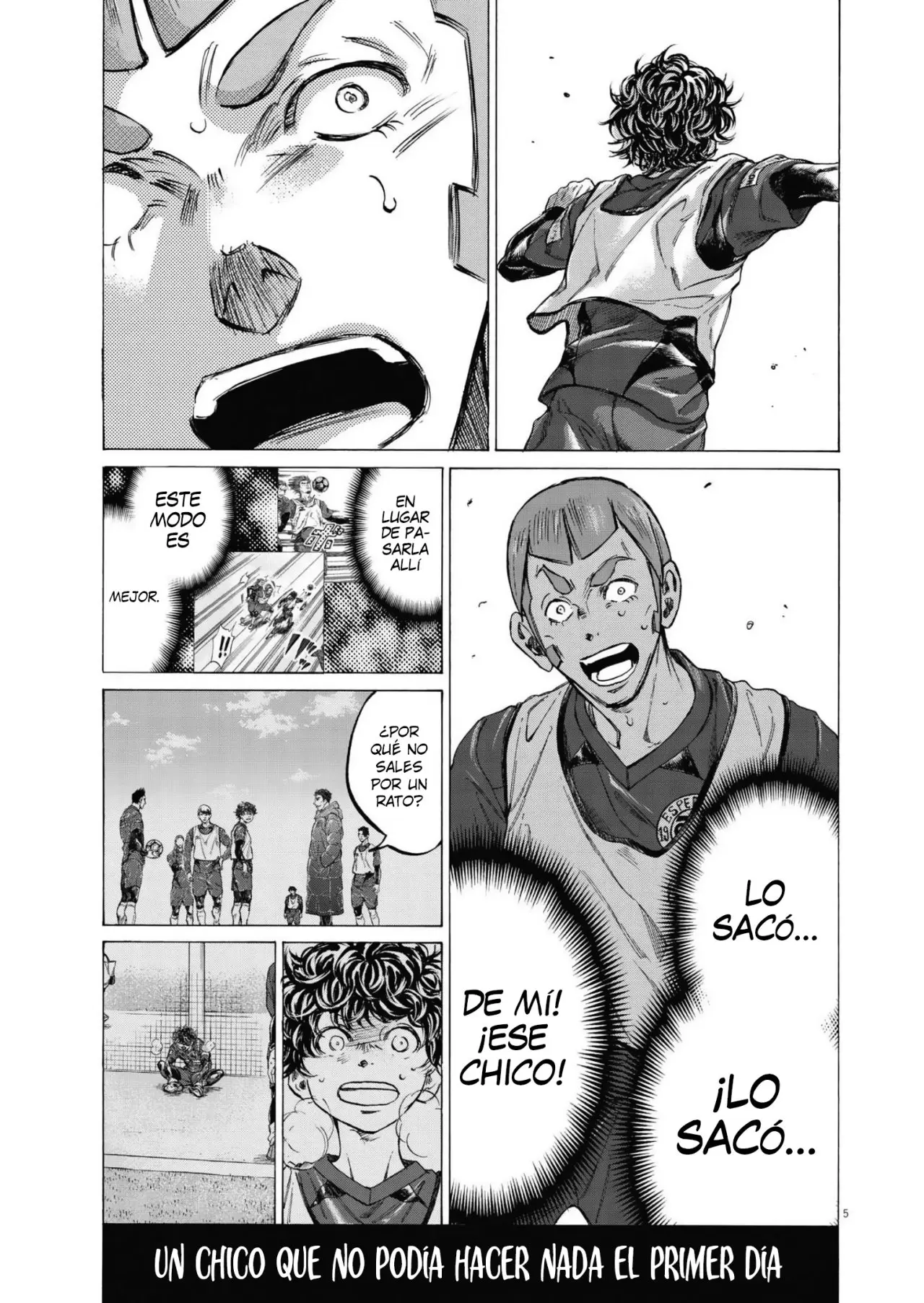 Ao ashi capítulo 306 página 6