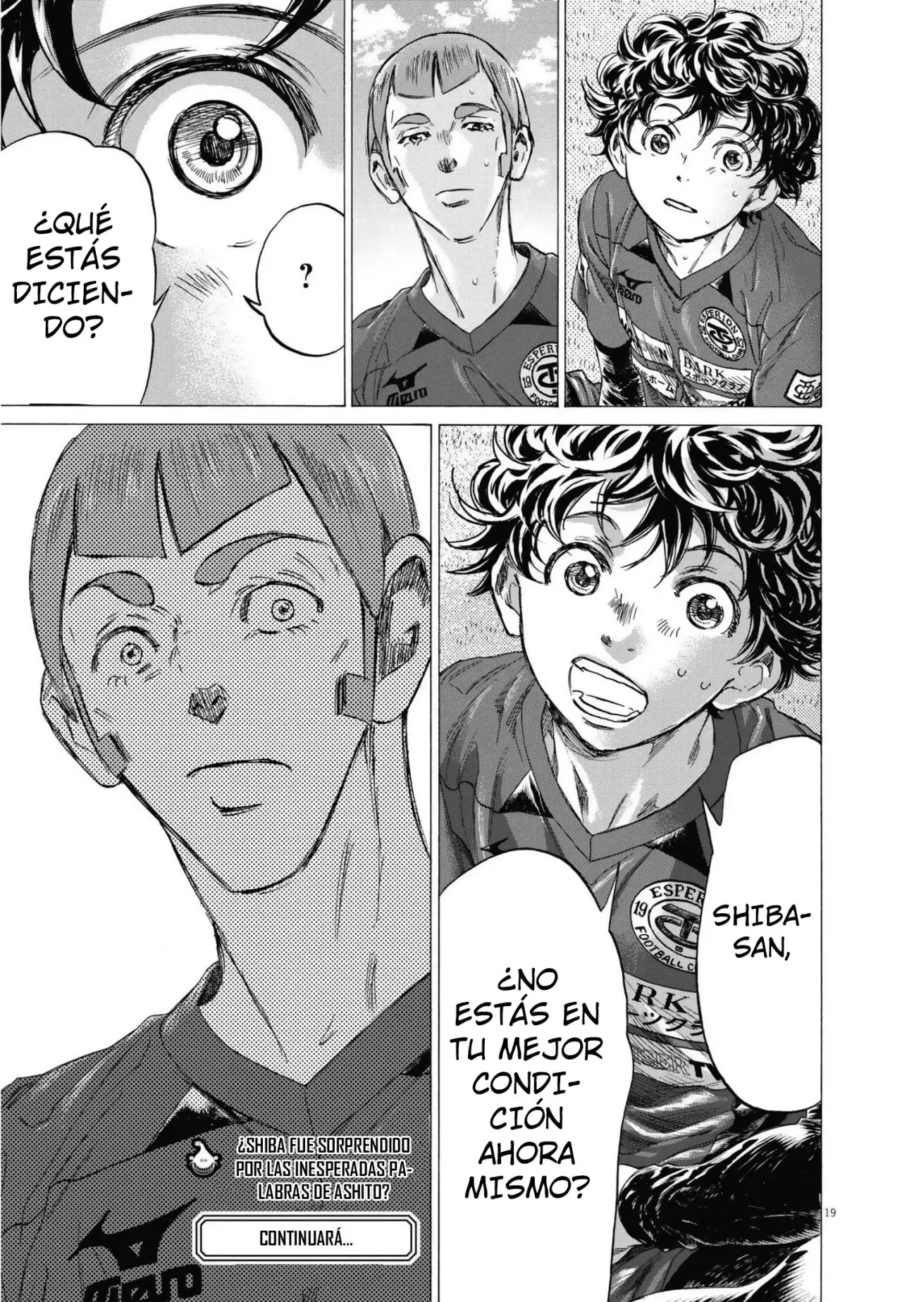 Ao ashi capítulo 306 página 20