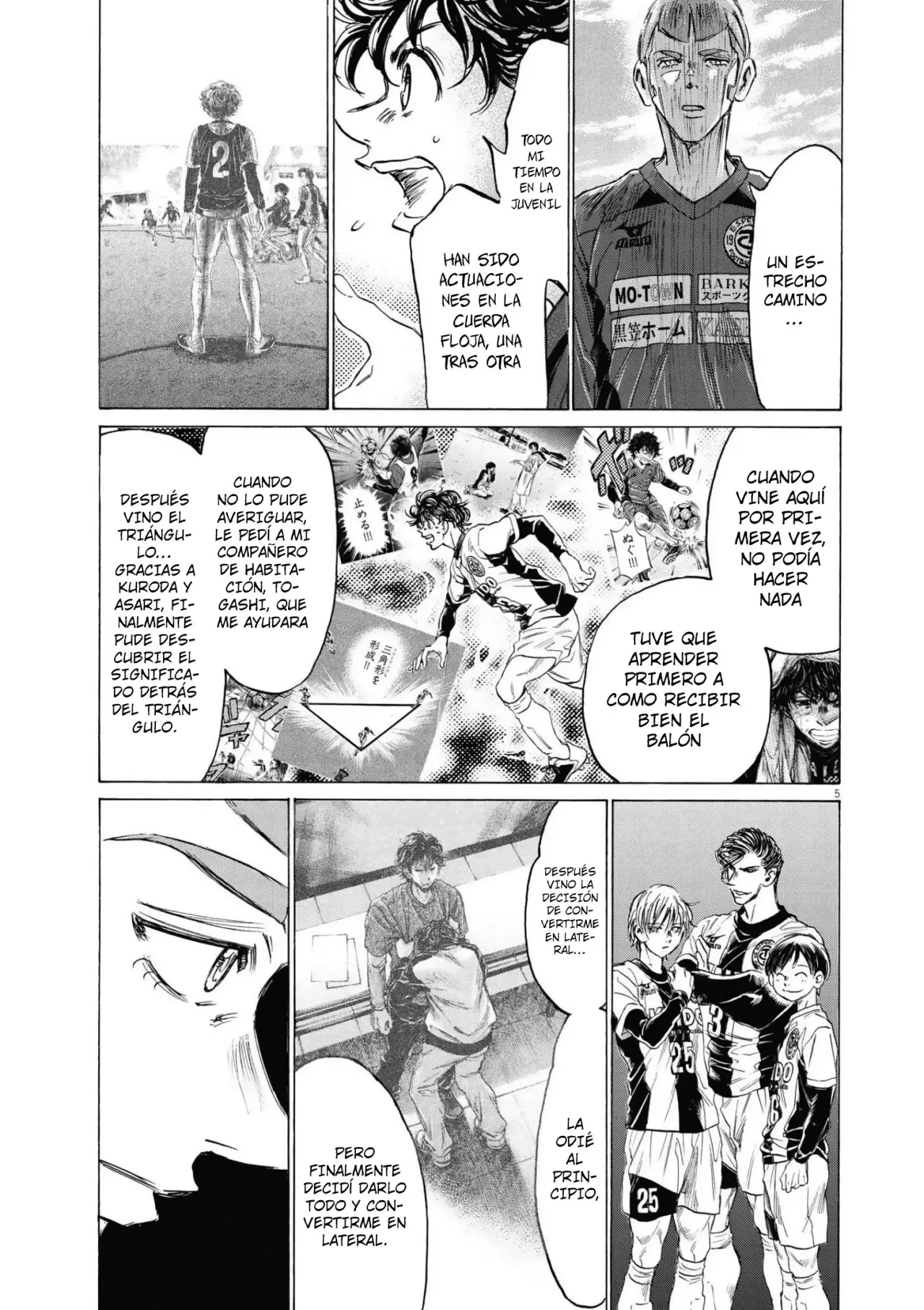 Ao ashi capítulo 307 página 6