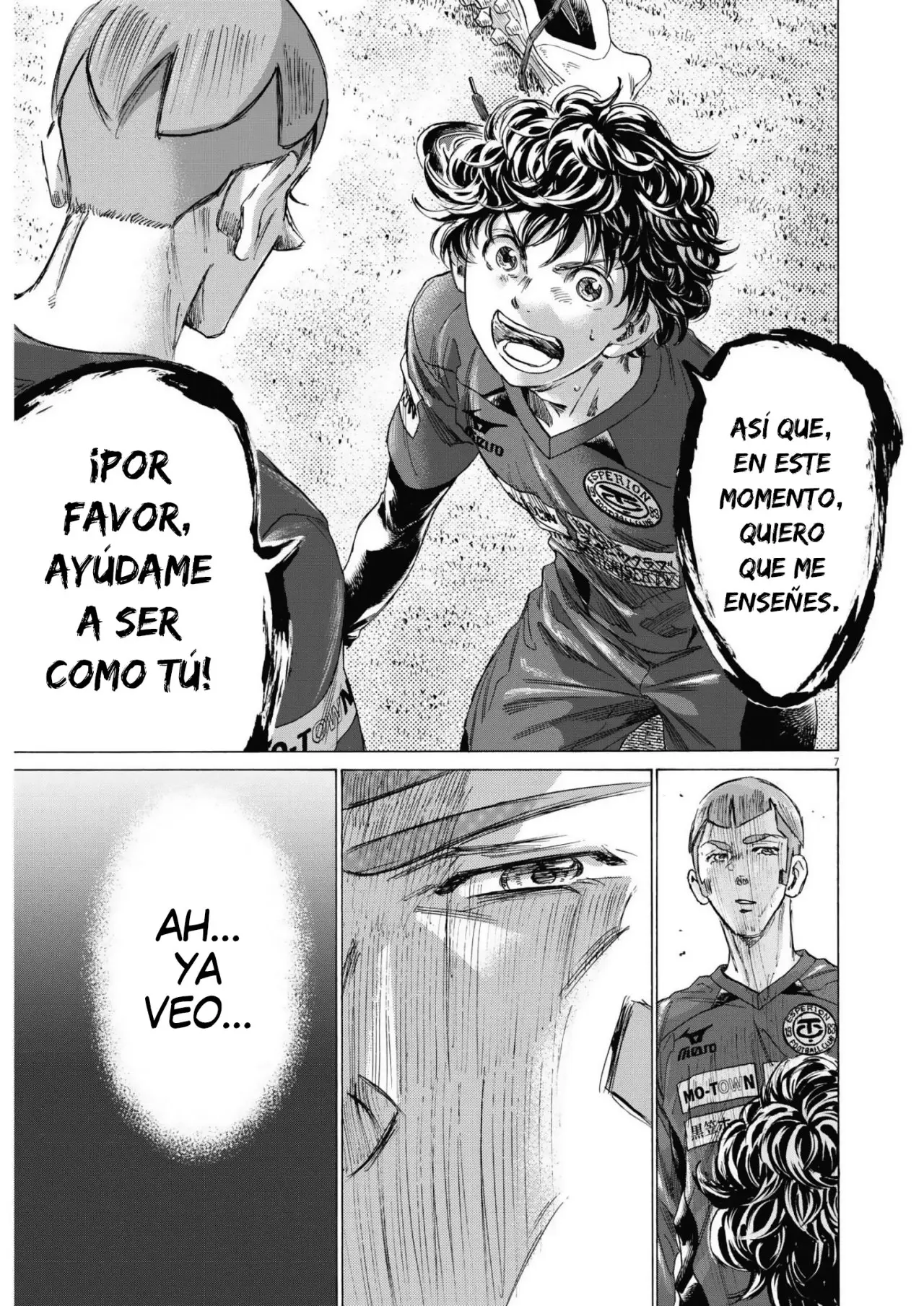 Ao ashi capítulo 307 página 8