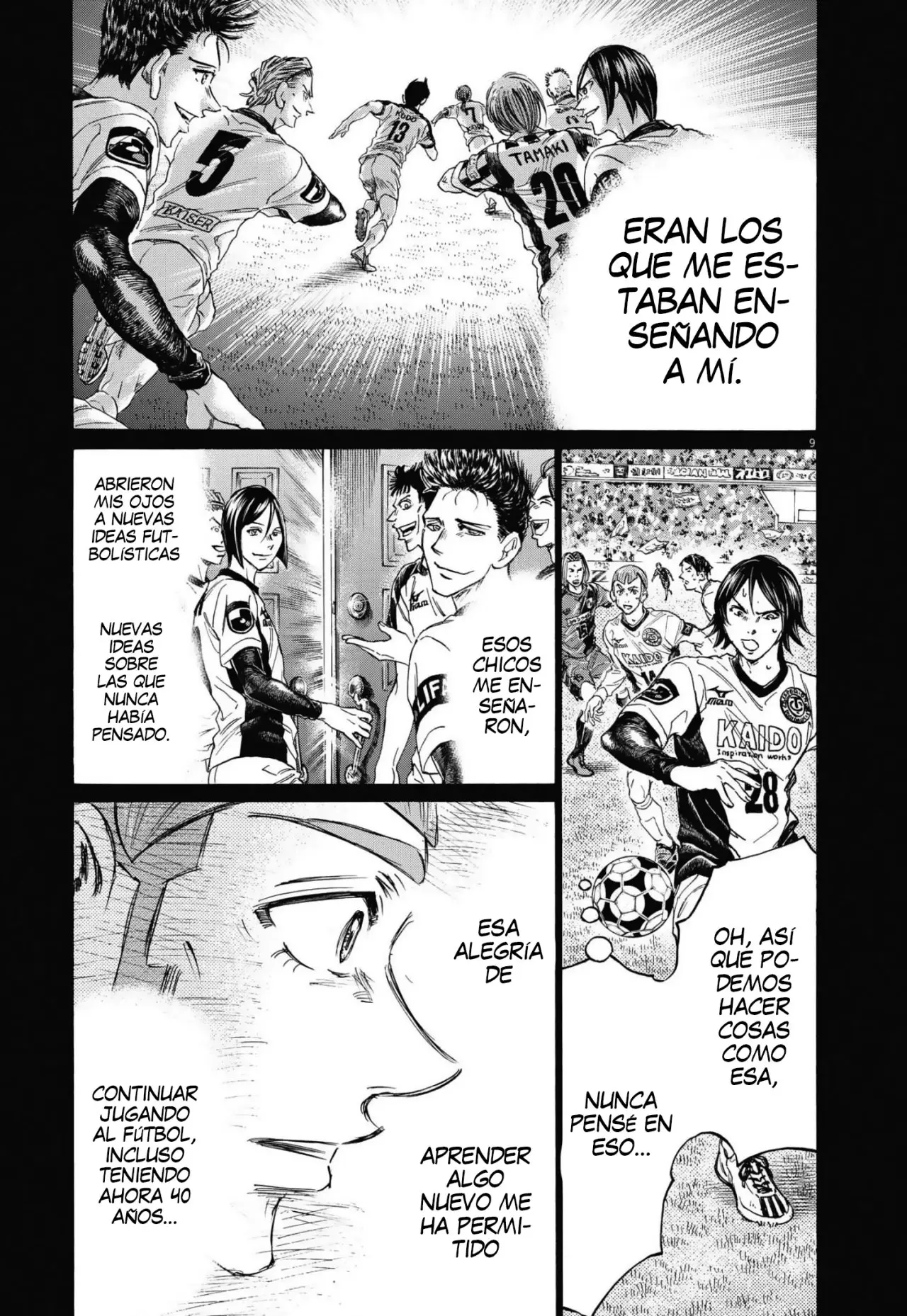 Ao ashi capítulo 307 página 10