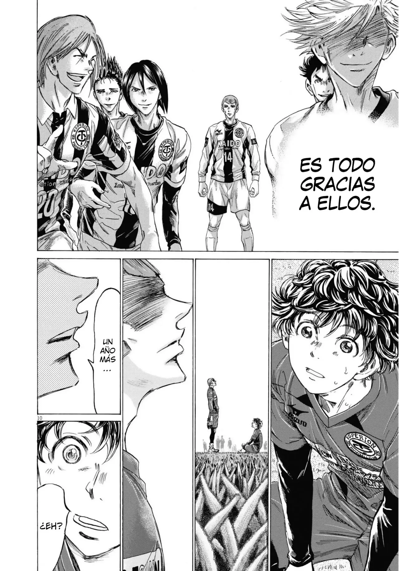 Ao ashi capítulo 307 página 11