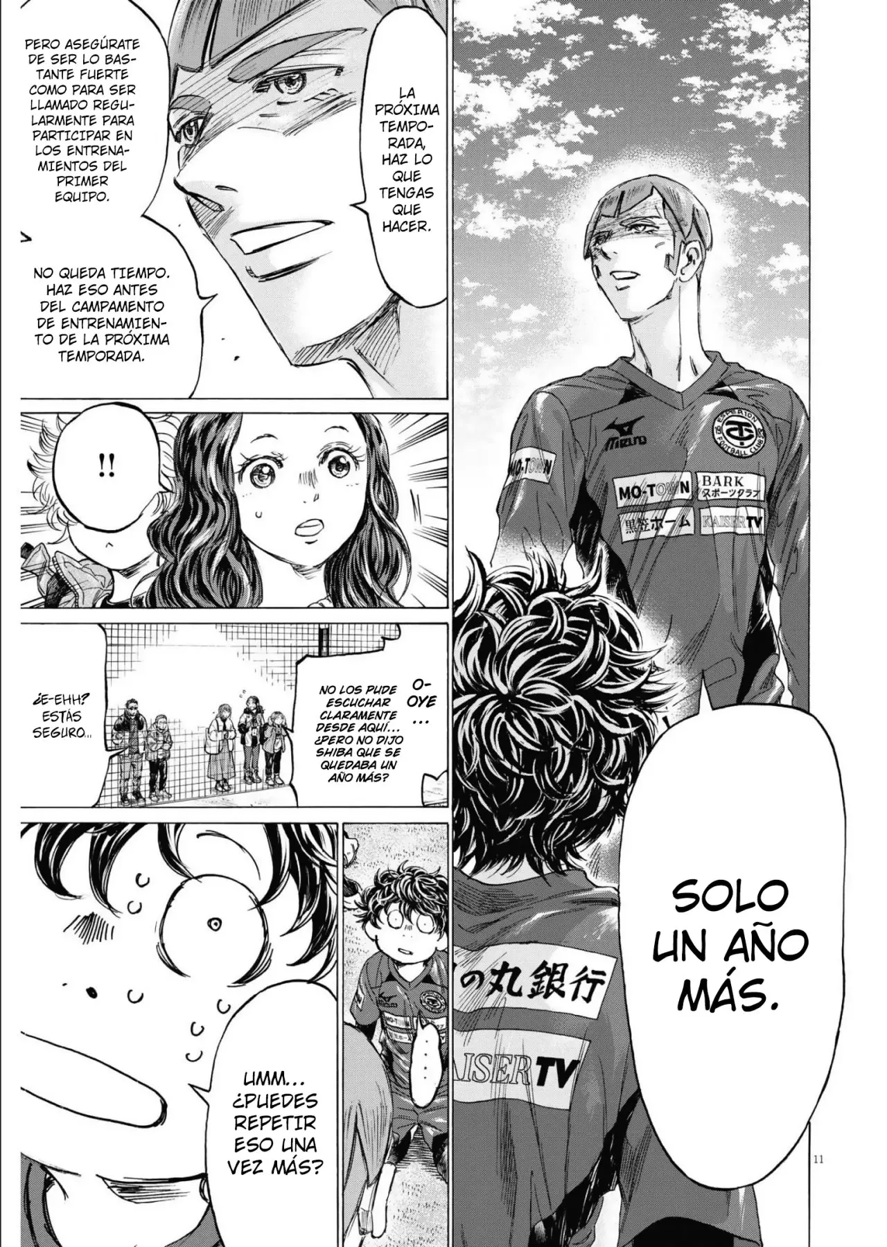 Ao ashi capítulo 307 página 12