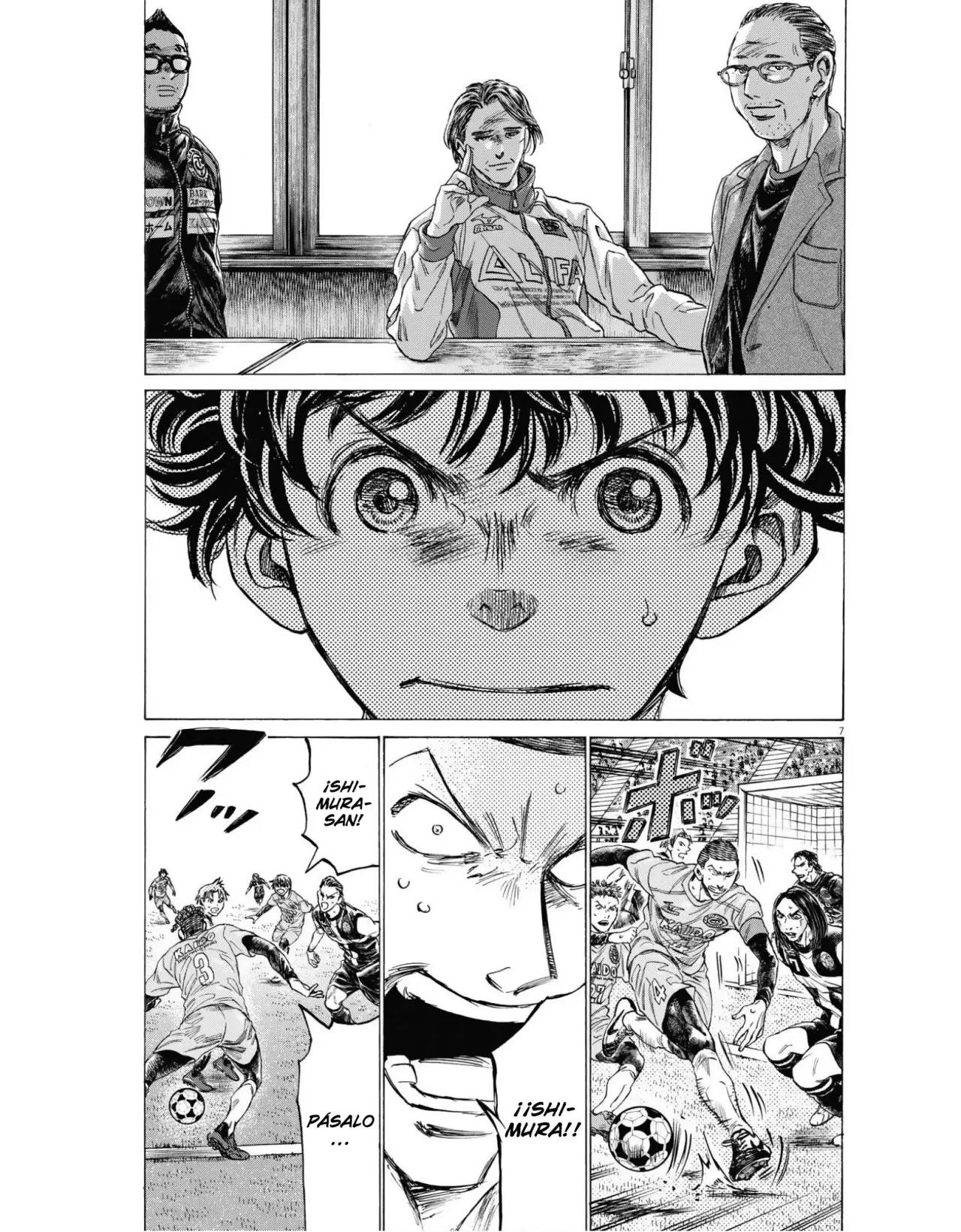 Ao ashi capítulo 308 página 8