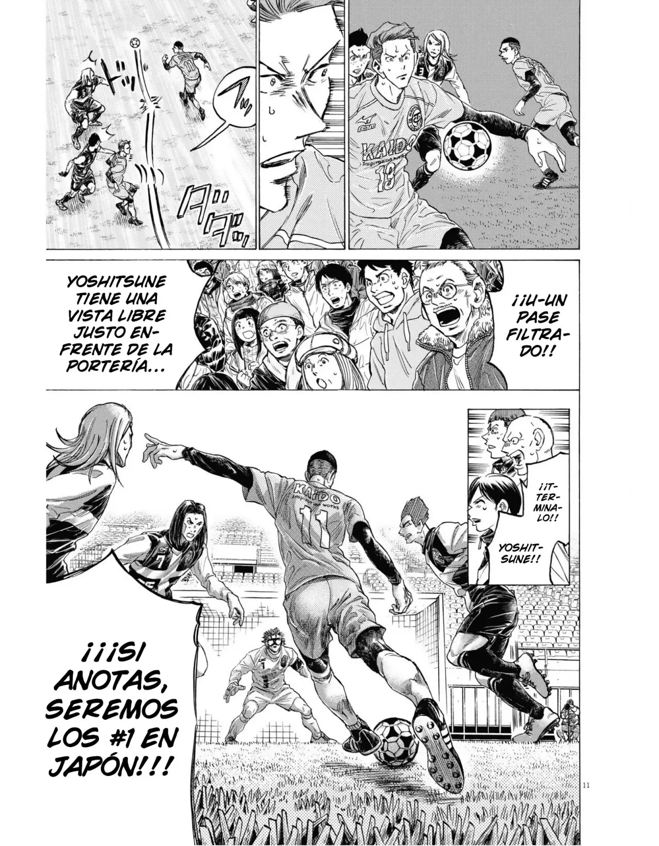Ao ashi capítulo 308 página 12