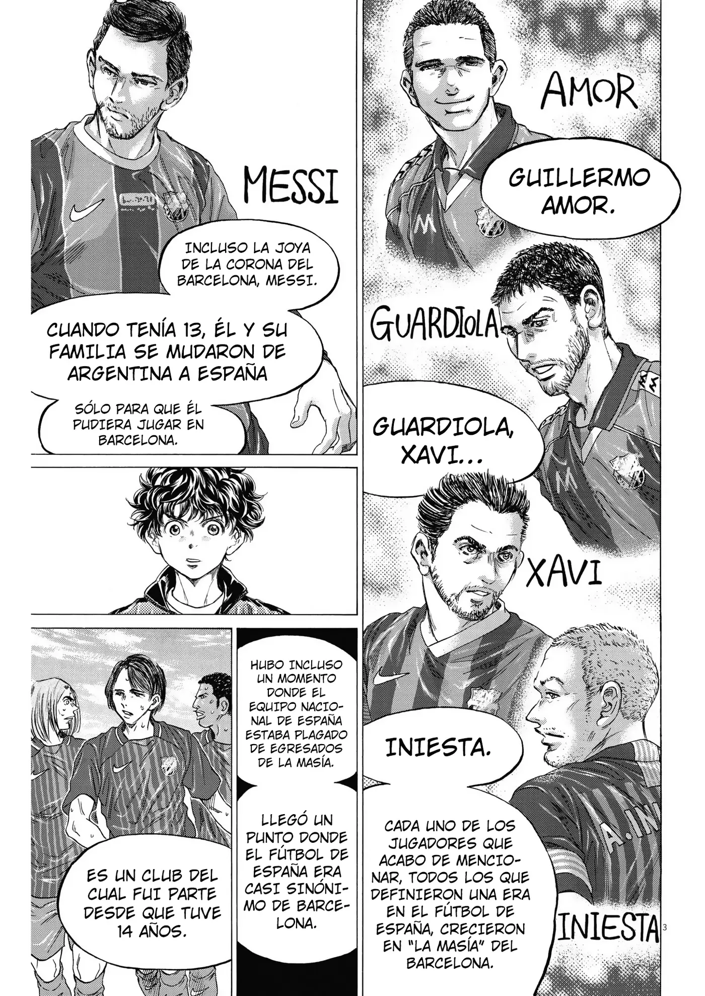 Ao ashi capítulo 309 página 4