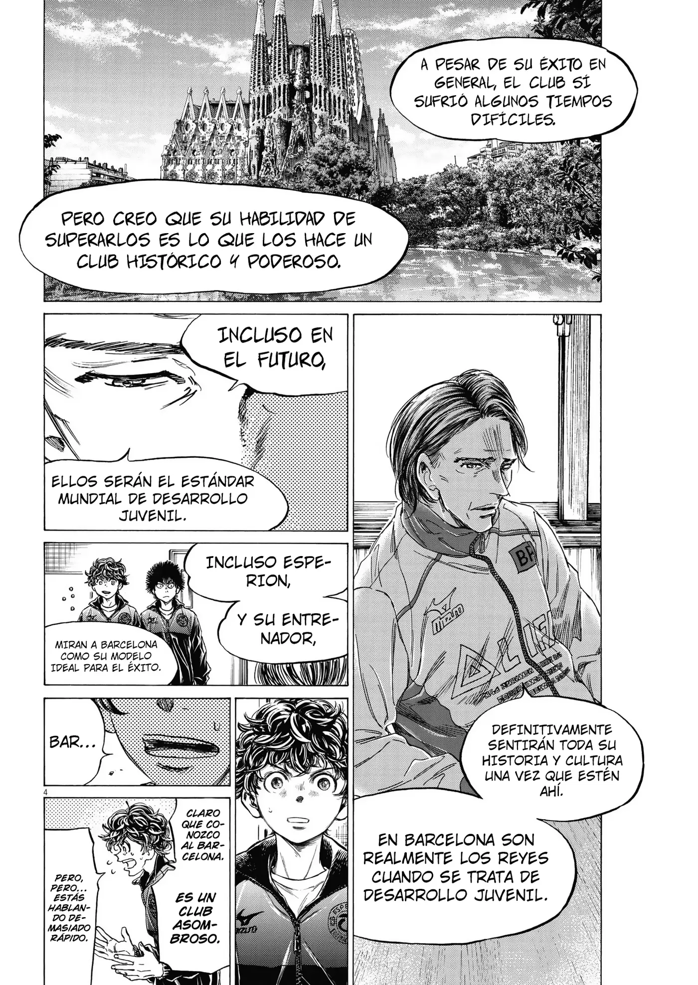 Ao ashi capítulo 309 página 5