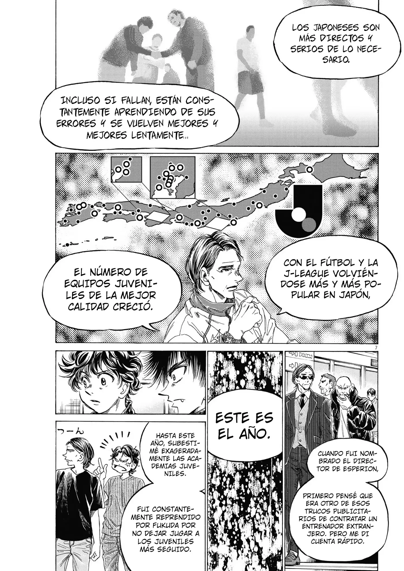 Ao ashi capítulo 309 página 8