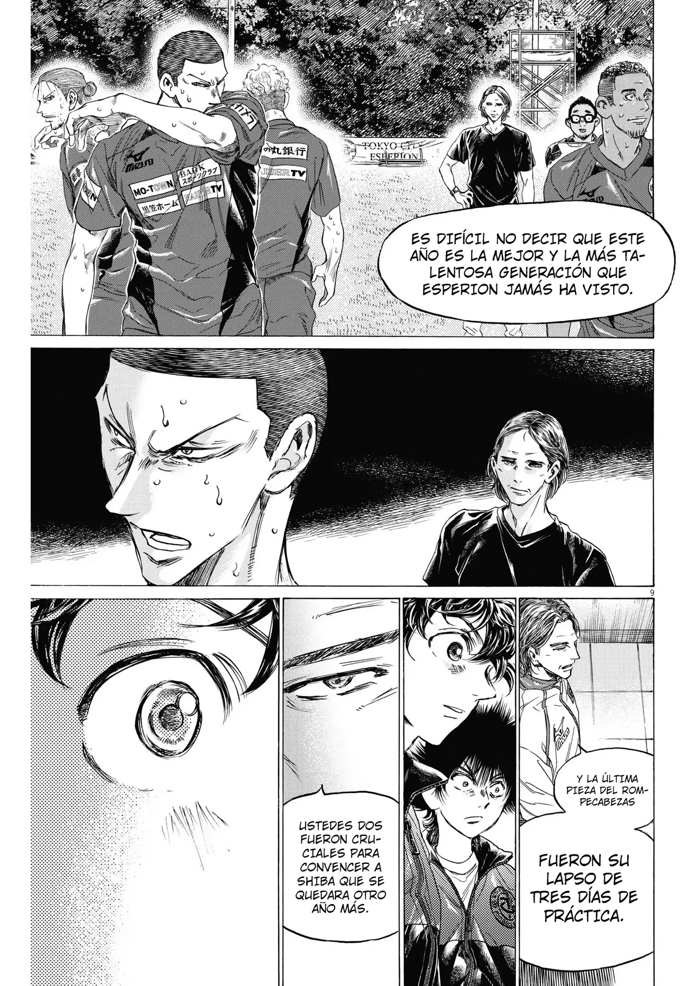 Ao ashi capítulo 309 página 10