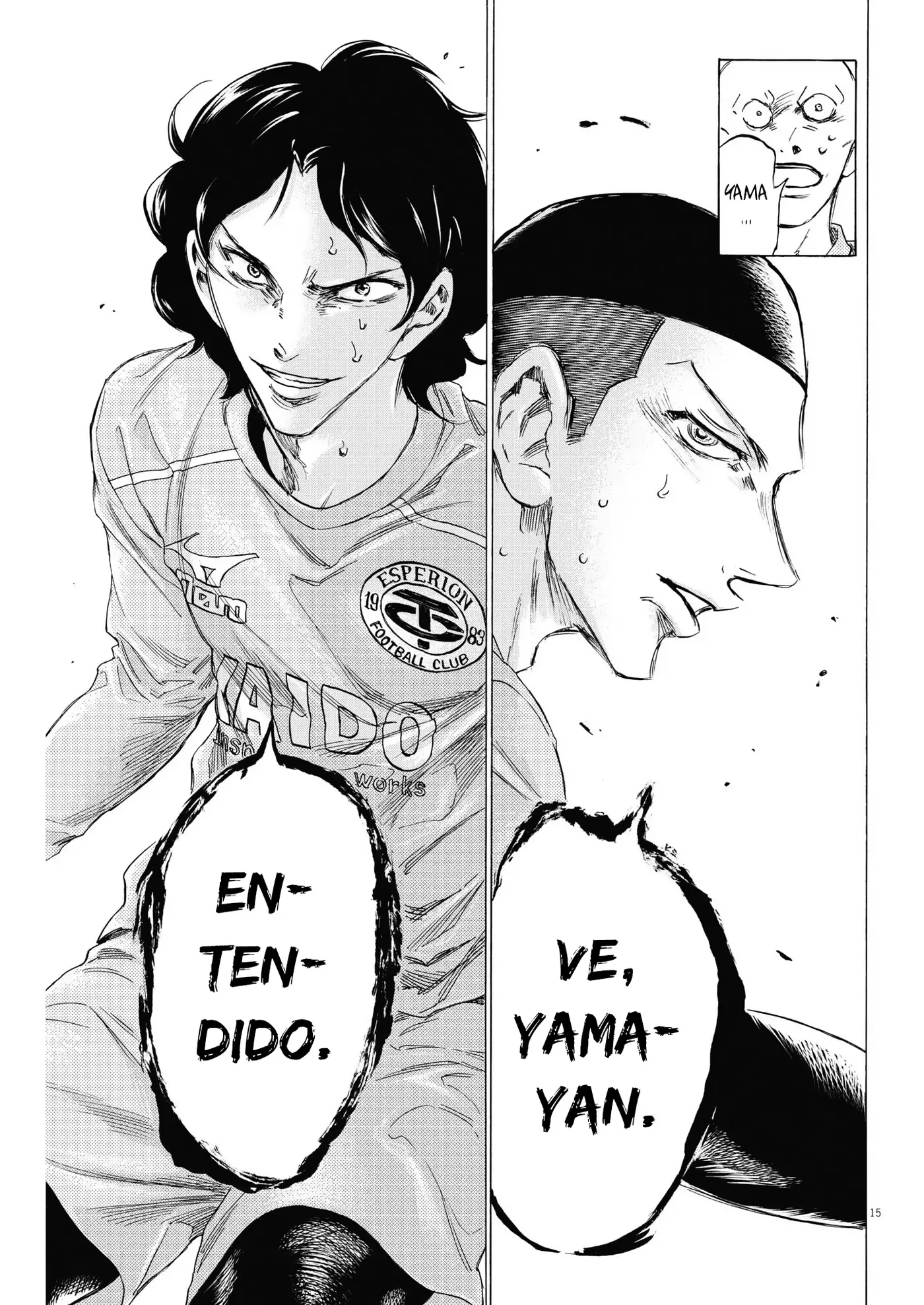 Ao ashi capítulo 309 página 16