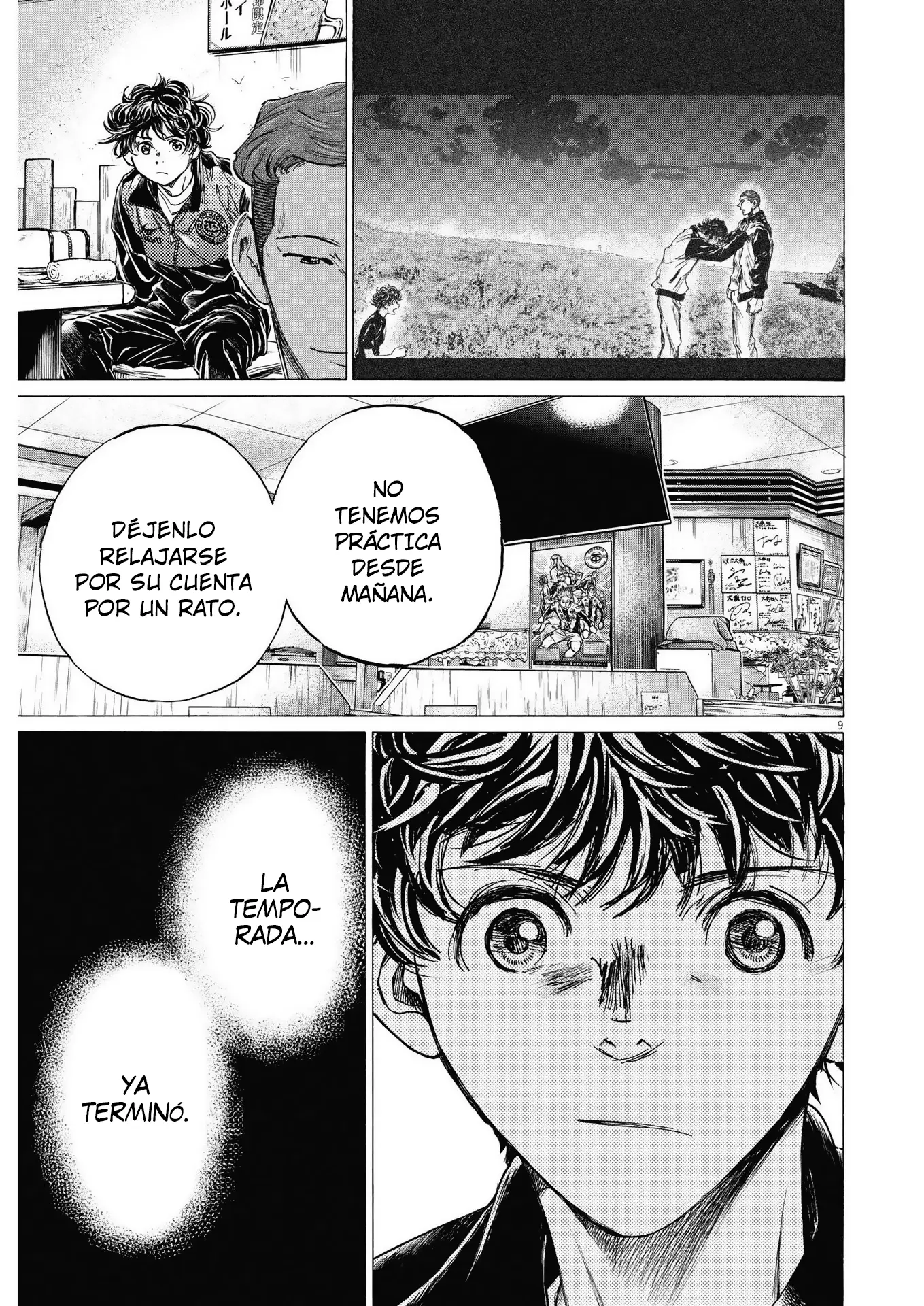Ao ashi capítulo 311 página 10