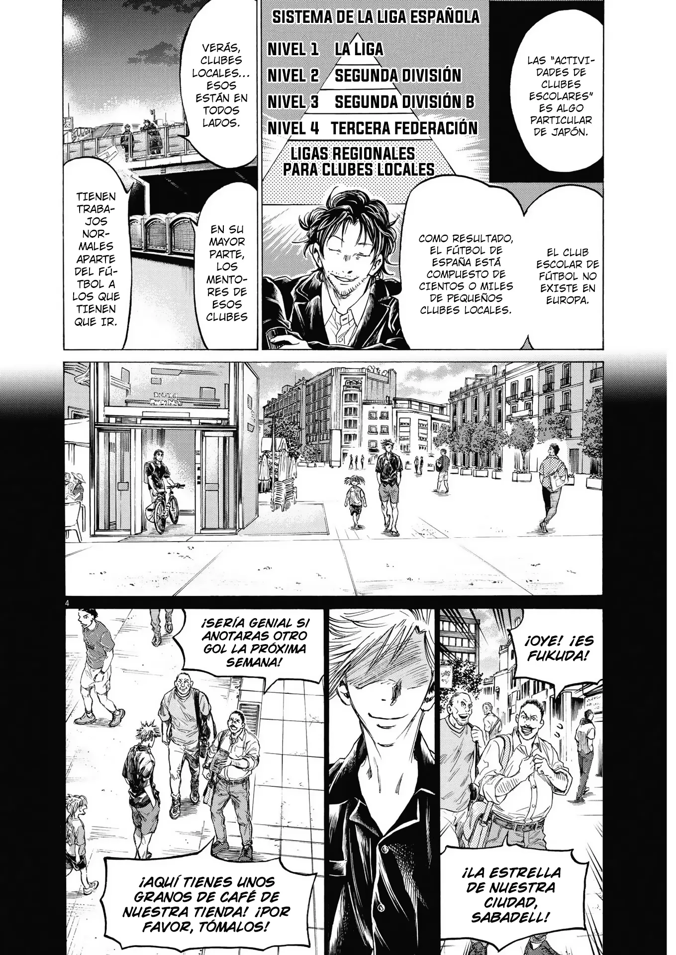Ao ashi capítulo 313 página 4