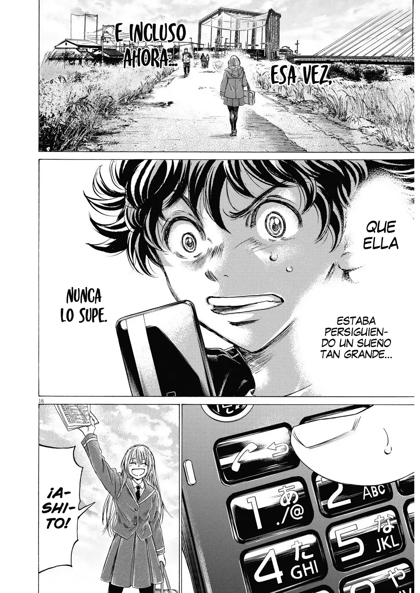 Ao ashi capítulo 313 página 16