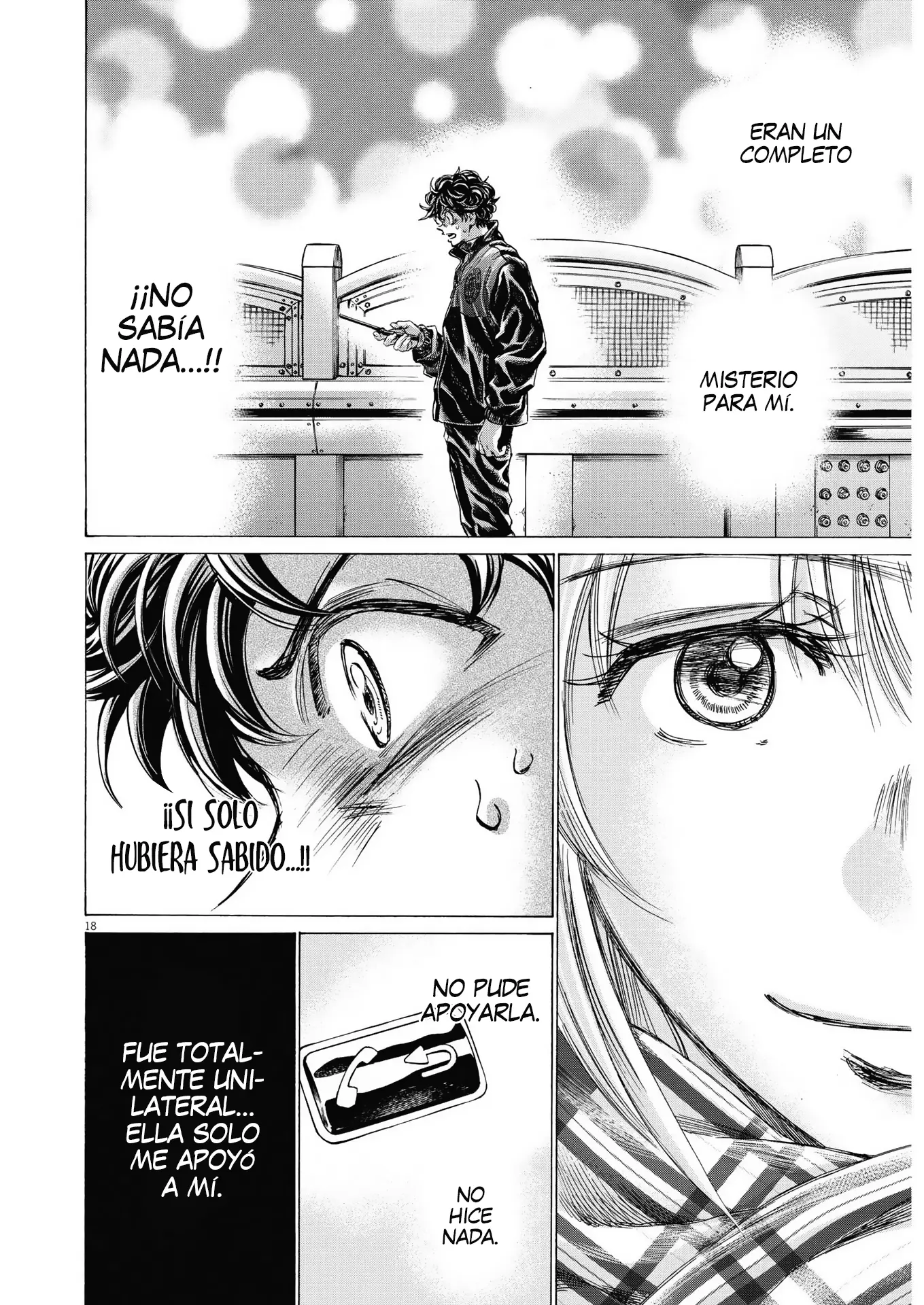 Ao ashi capítulo 313 página 18