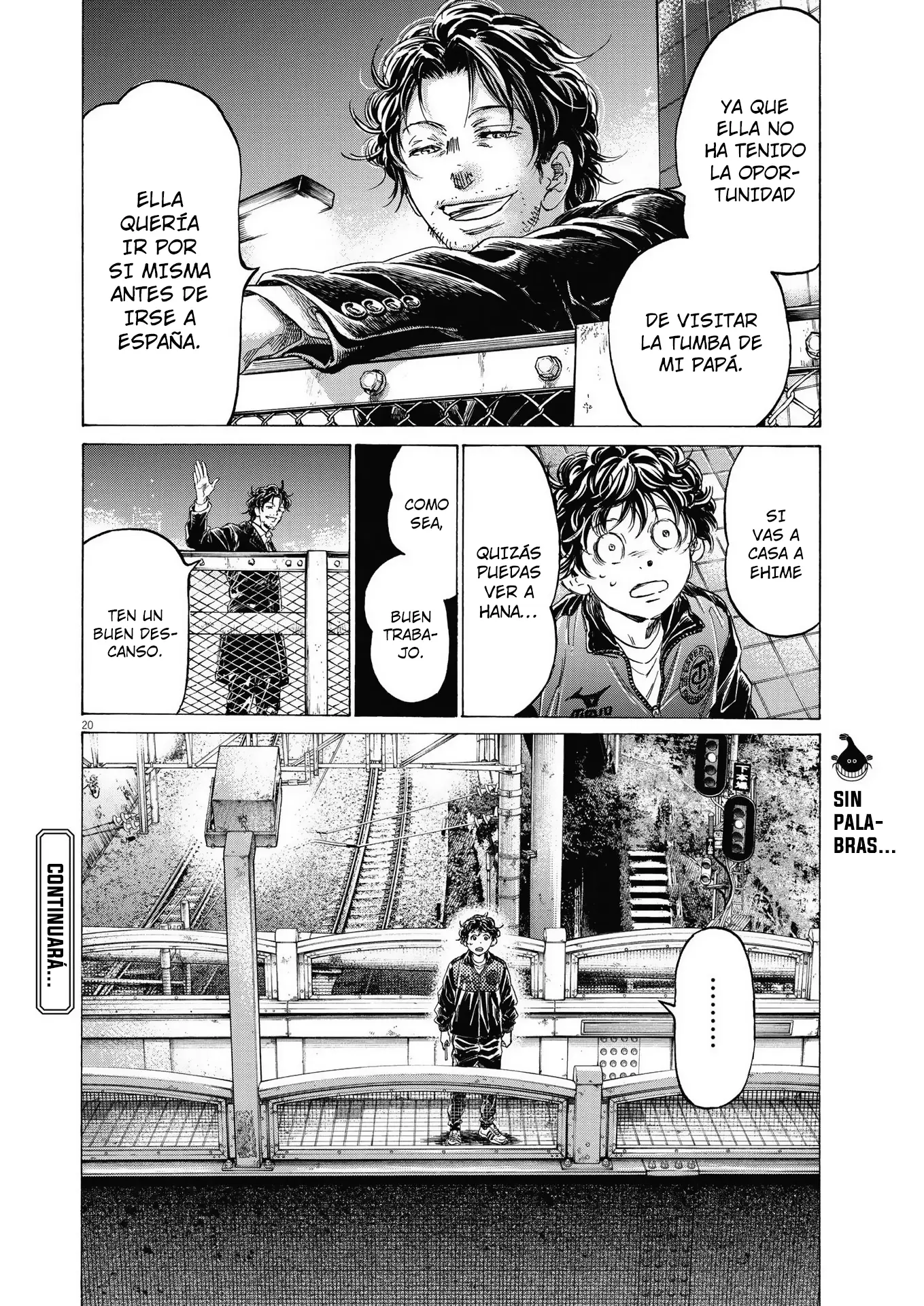 Ao ashi capítulo 313 página 20
