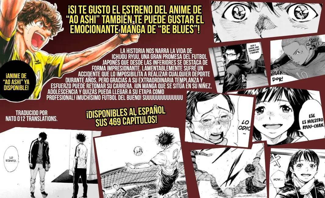 Ao ashi capítulo 313 página 21