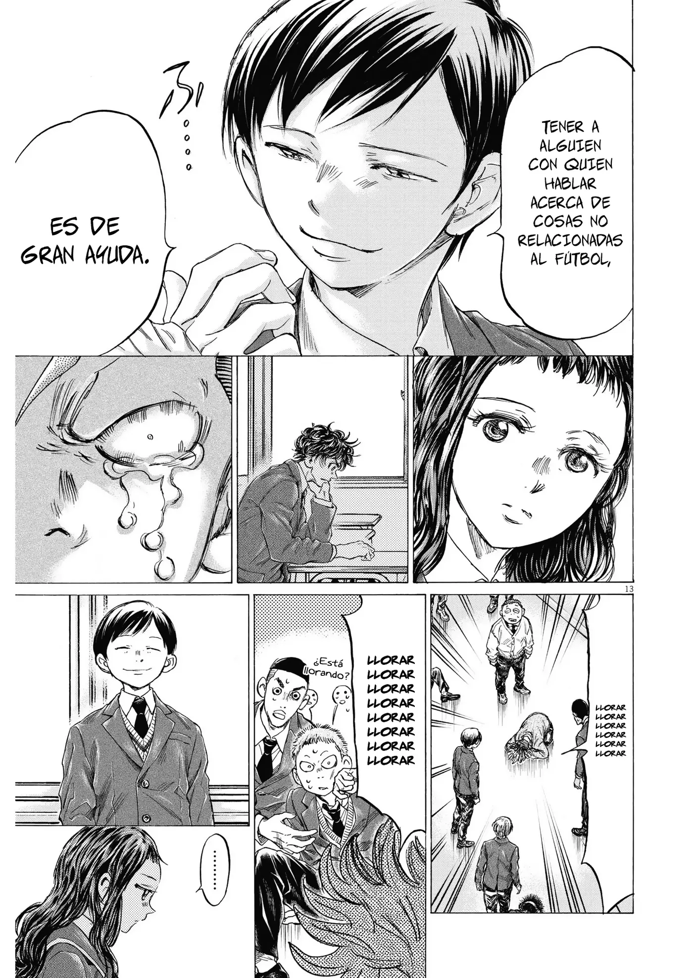 Ao ashi capítulo 314 página 14