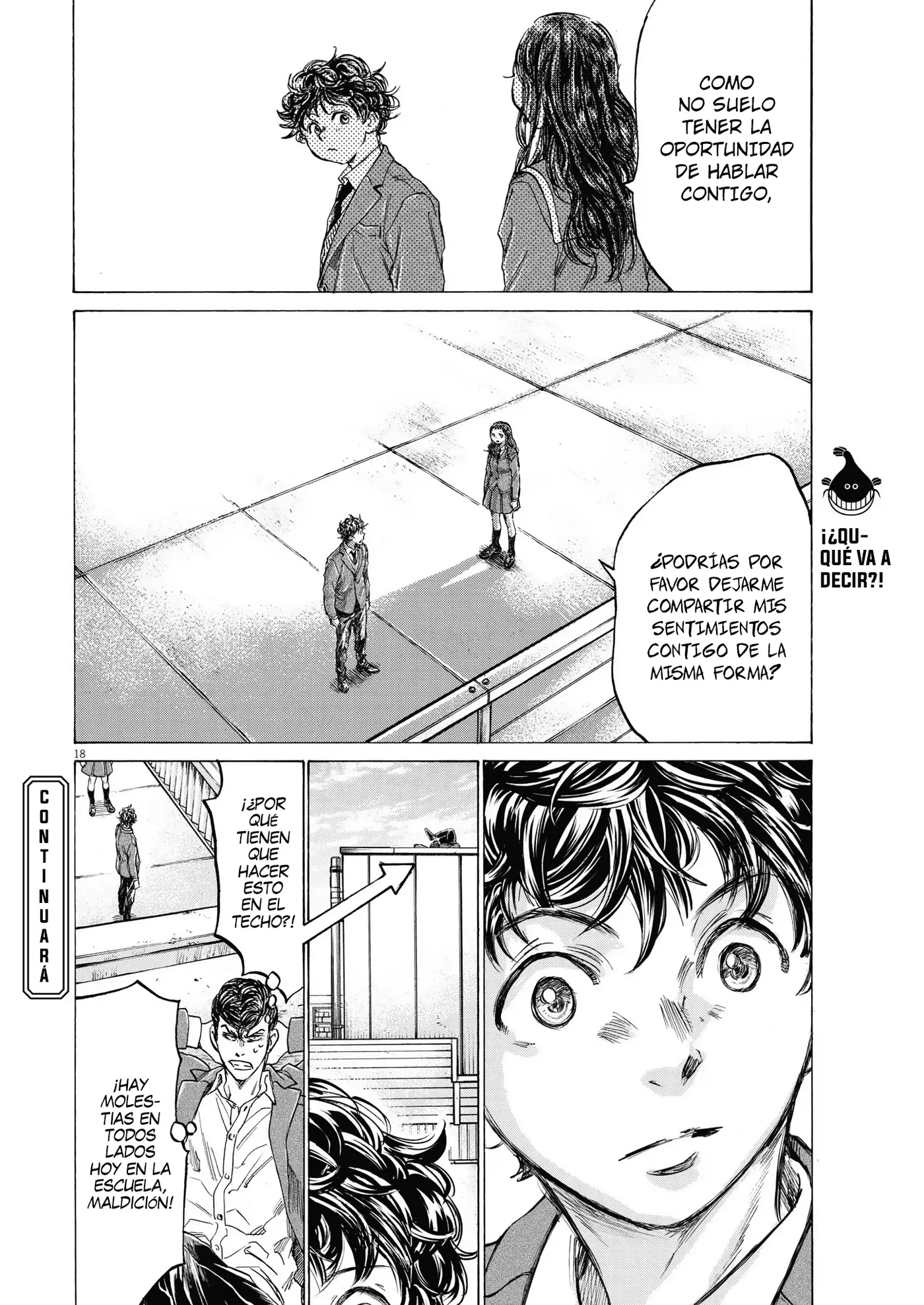 Ao ashi capítulo 314 página 19
