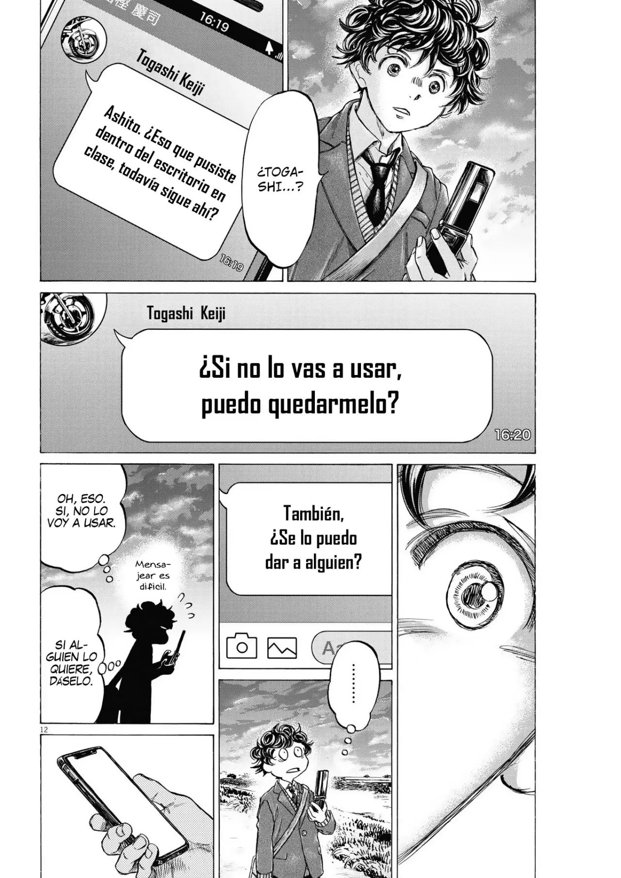 Ao ashi capítulo 315 página 13