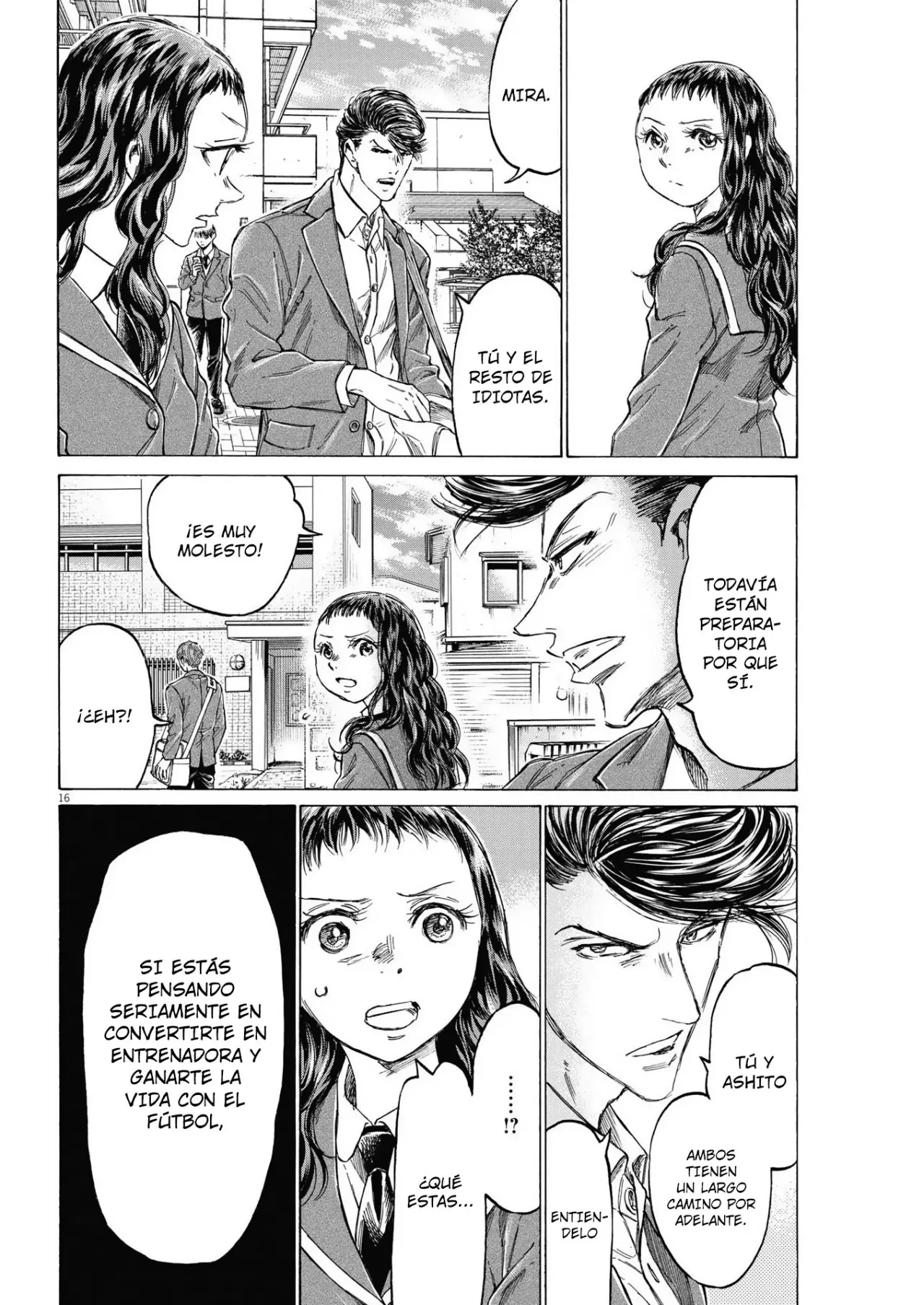 Ao ashi capítulo 315 página 17