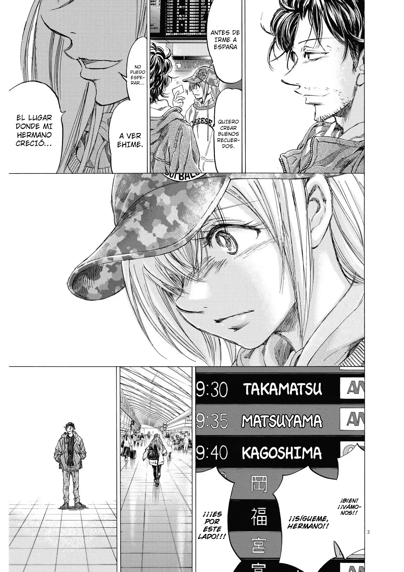 Ao ashi capítulo 316 página 4