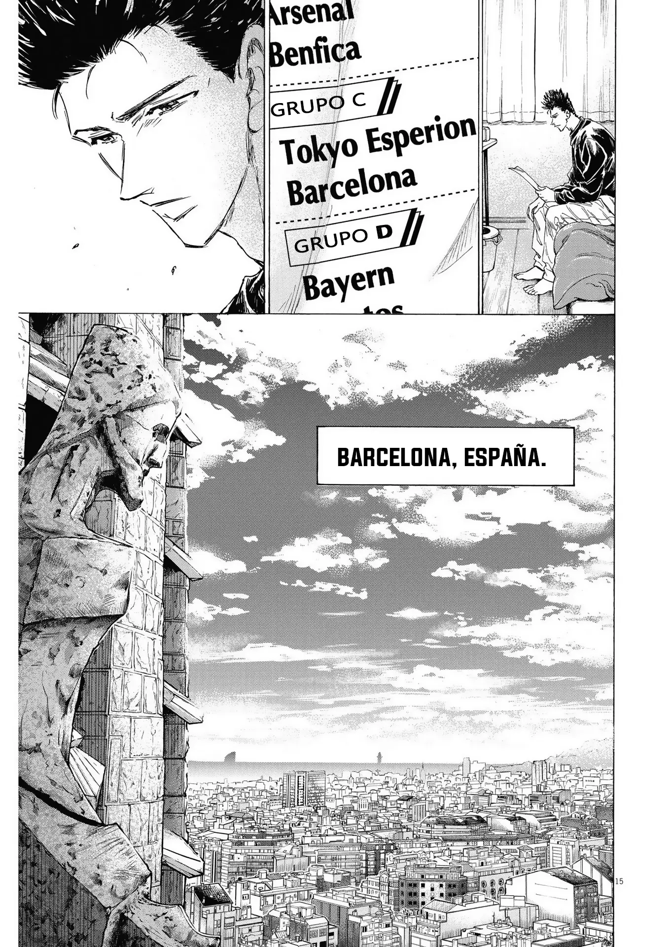 Ao ashi capítulo 316 página 16