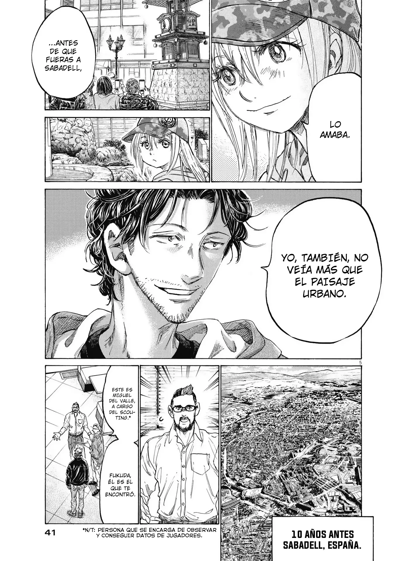 Ao ashi capítulo 317 página 6