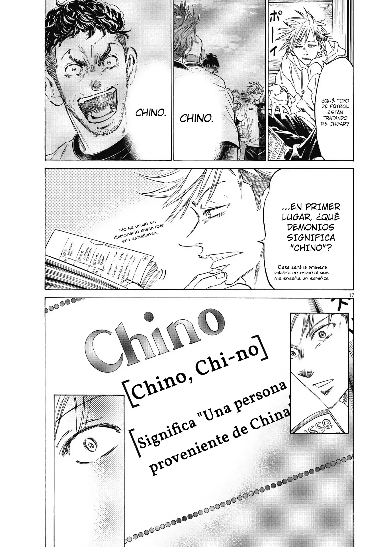 Ao ashi capítulo 317 página 18