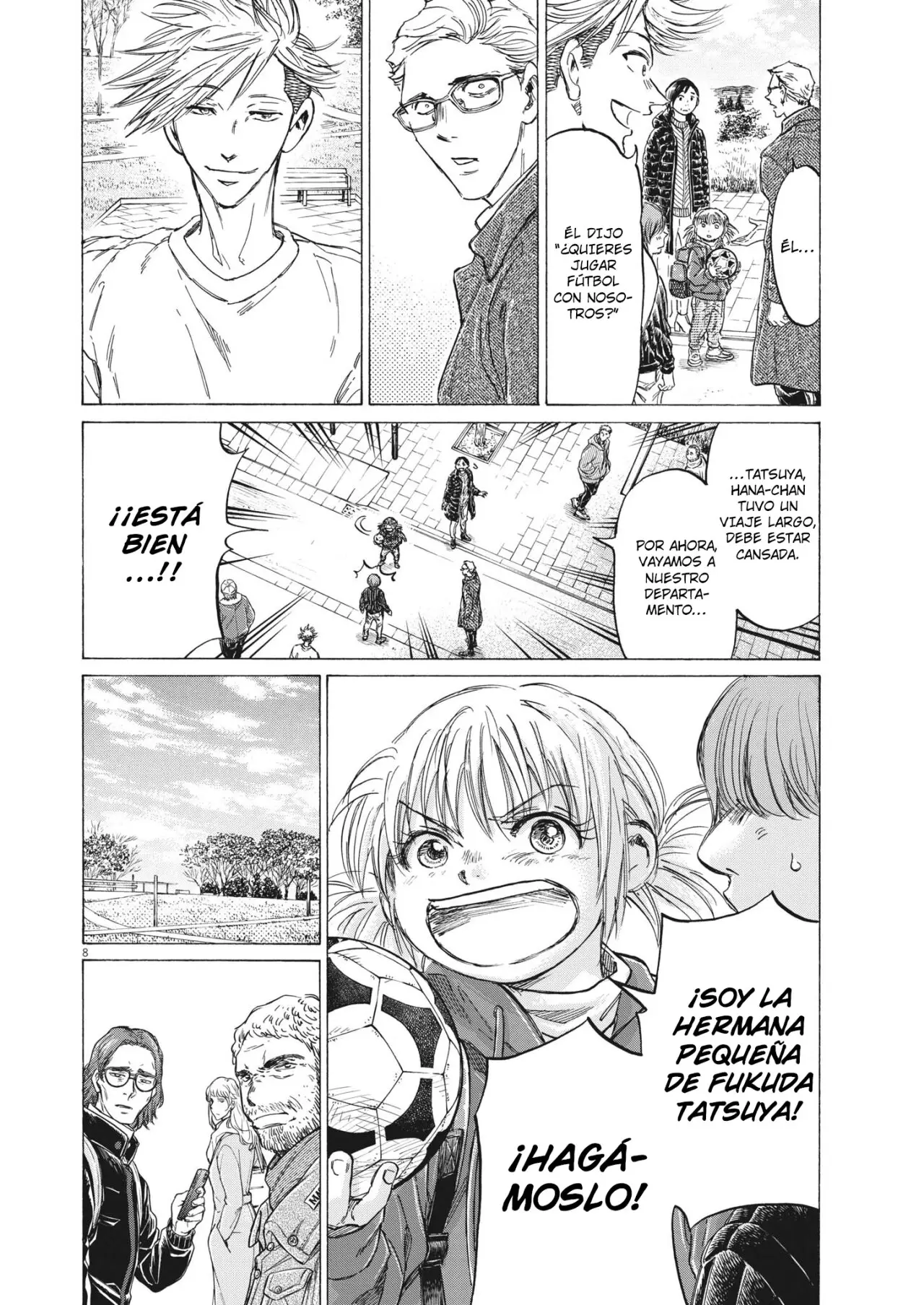 Ao ashi capítulo 319 página 9