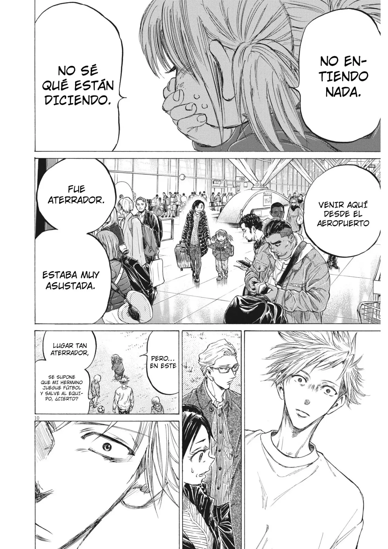 Ao ashi capítulo 319 página 11