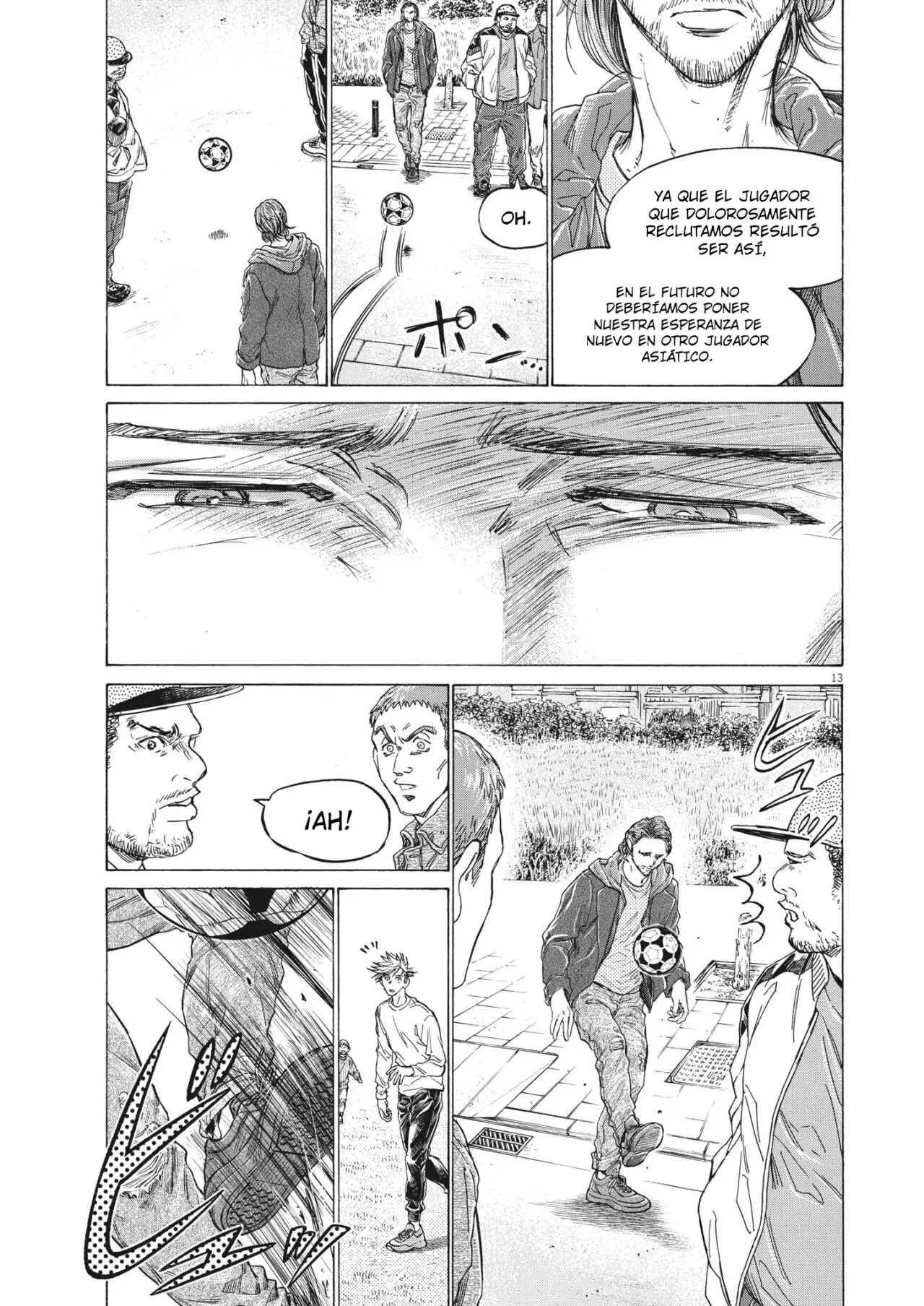 Ao ashi capítulo 319 página 14
