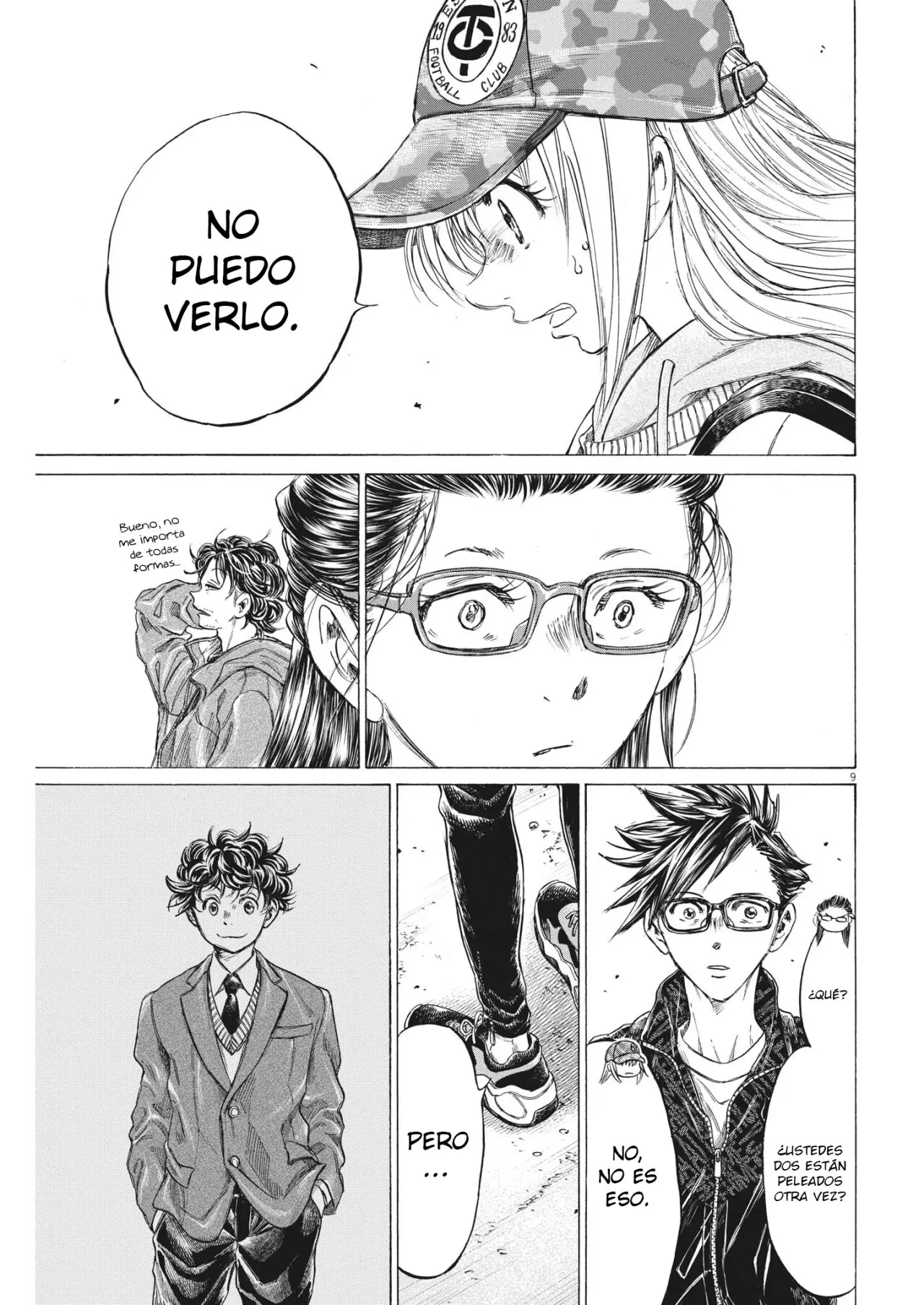 Ao ashi capítulo 320 página 10