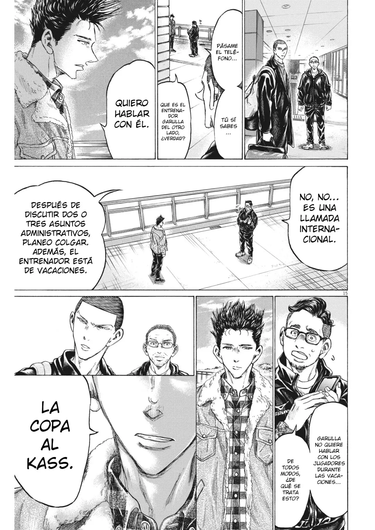 Ao ashi capítulo 320 página 16