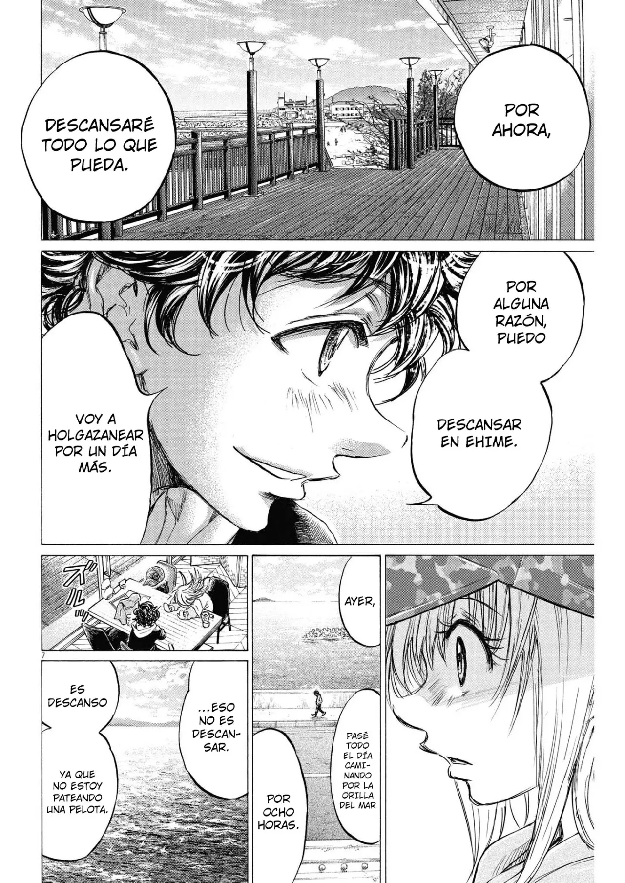 Ao ashi capítulo 321 página 8