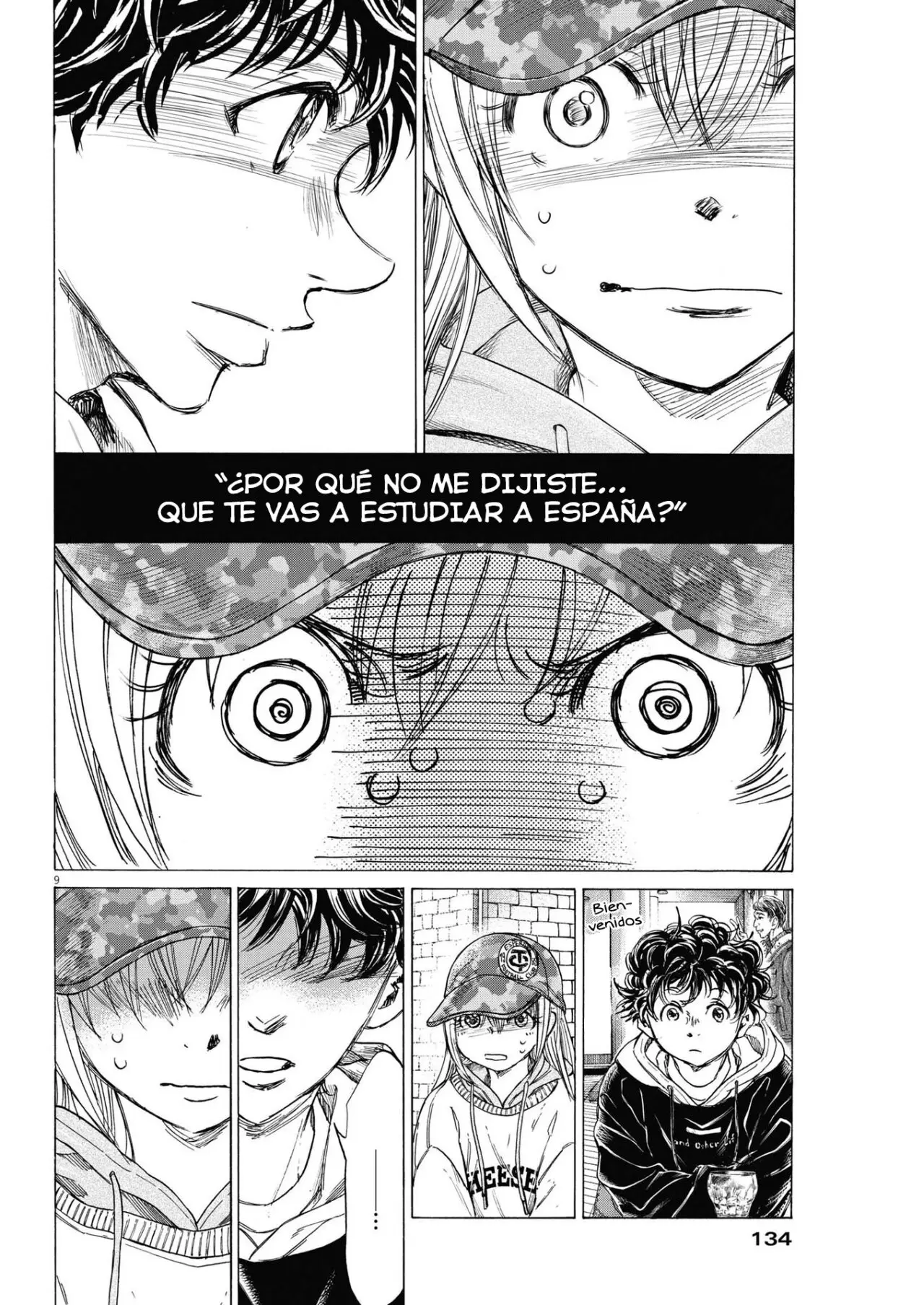 Ao ashi capítulo 321 página 10
