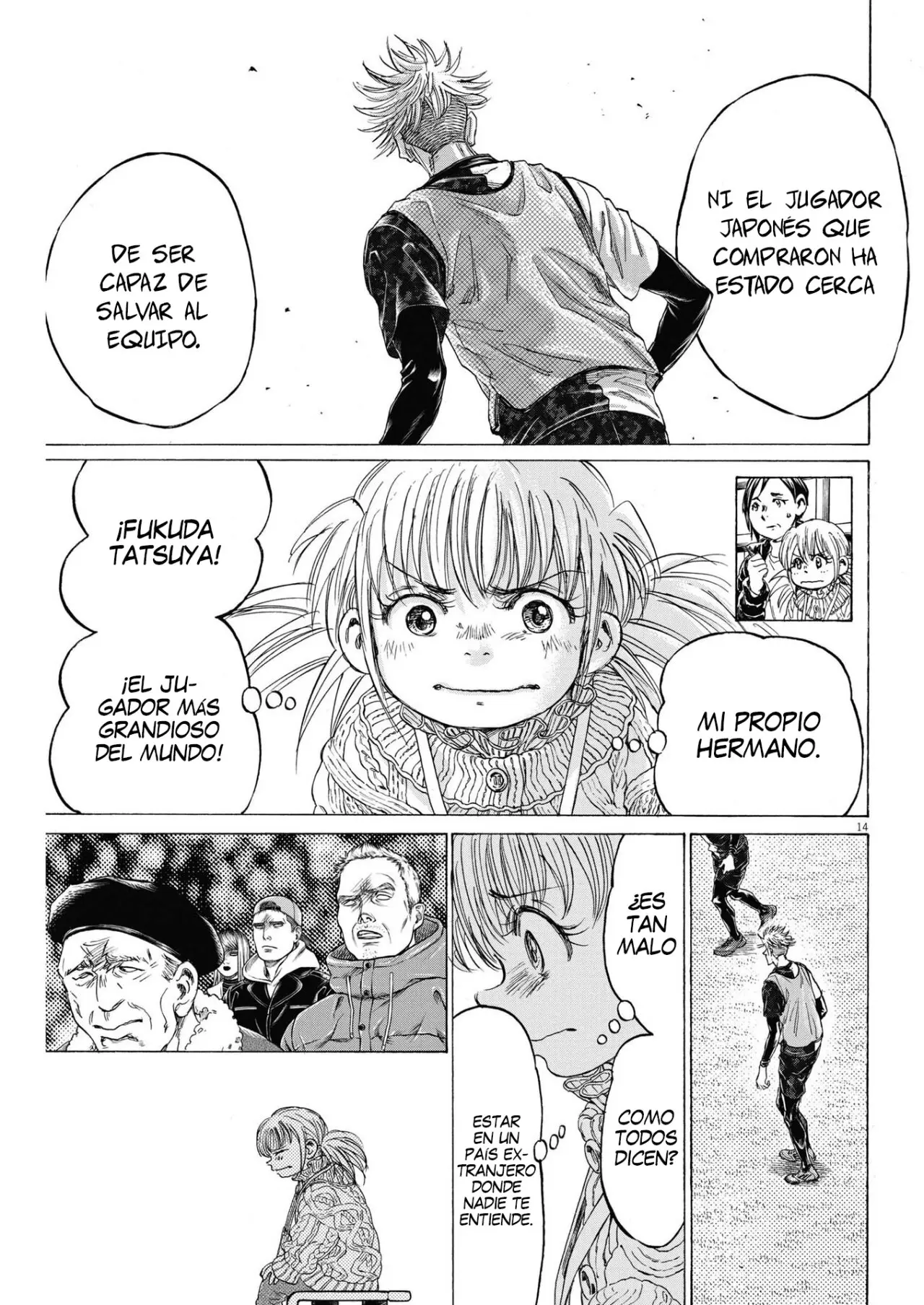 Ao ashi capítulo 321 página 15