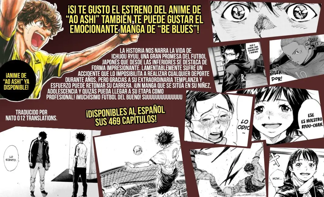 Ao ashi capítulo 321 página 21