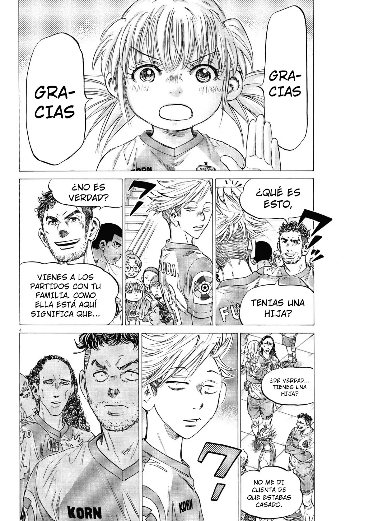 Ao ashi capítulo 322 página 6