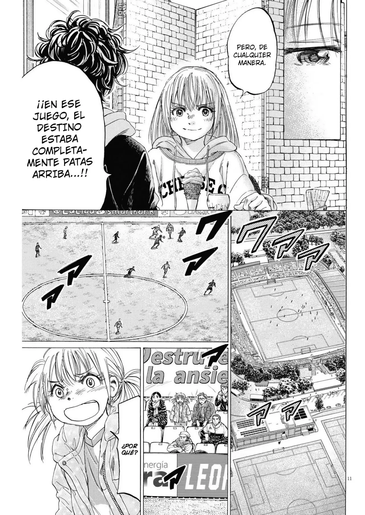 Ao ashi capítulo 322 página 13