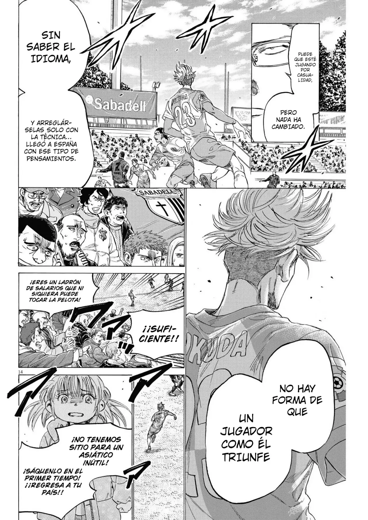 Ao ashi capítulo 322 página 16