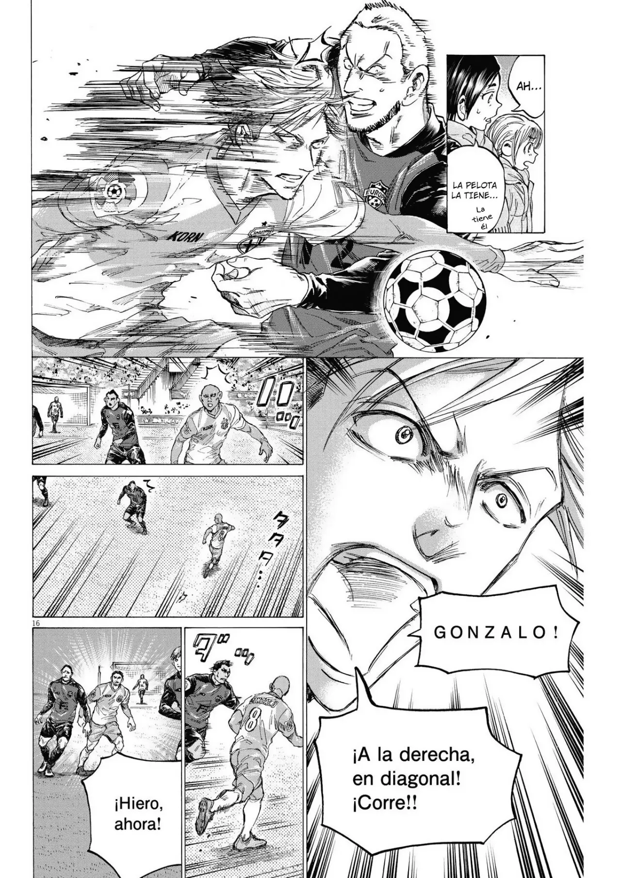 Ao ashi capítulo 322 página 18