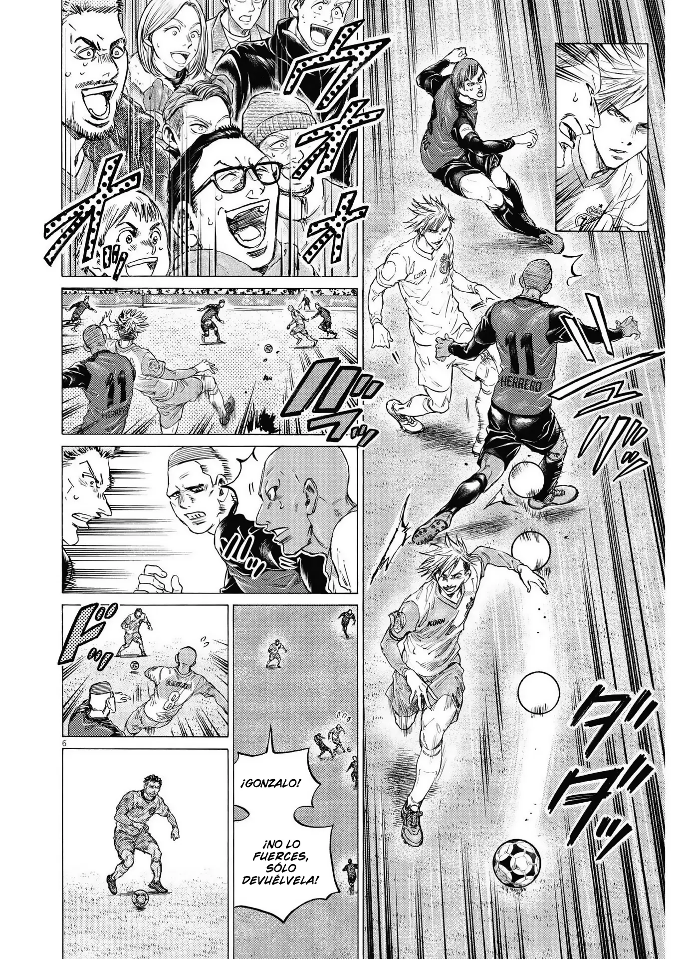 Ao ashi capítulo 323 página 7