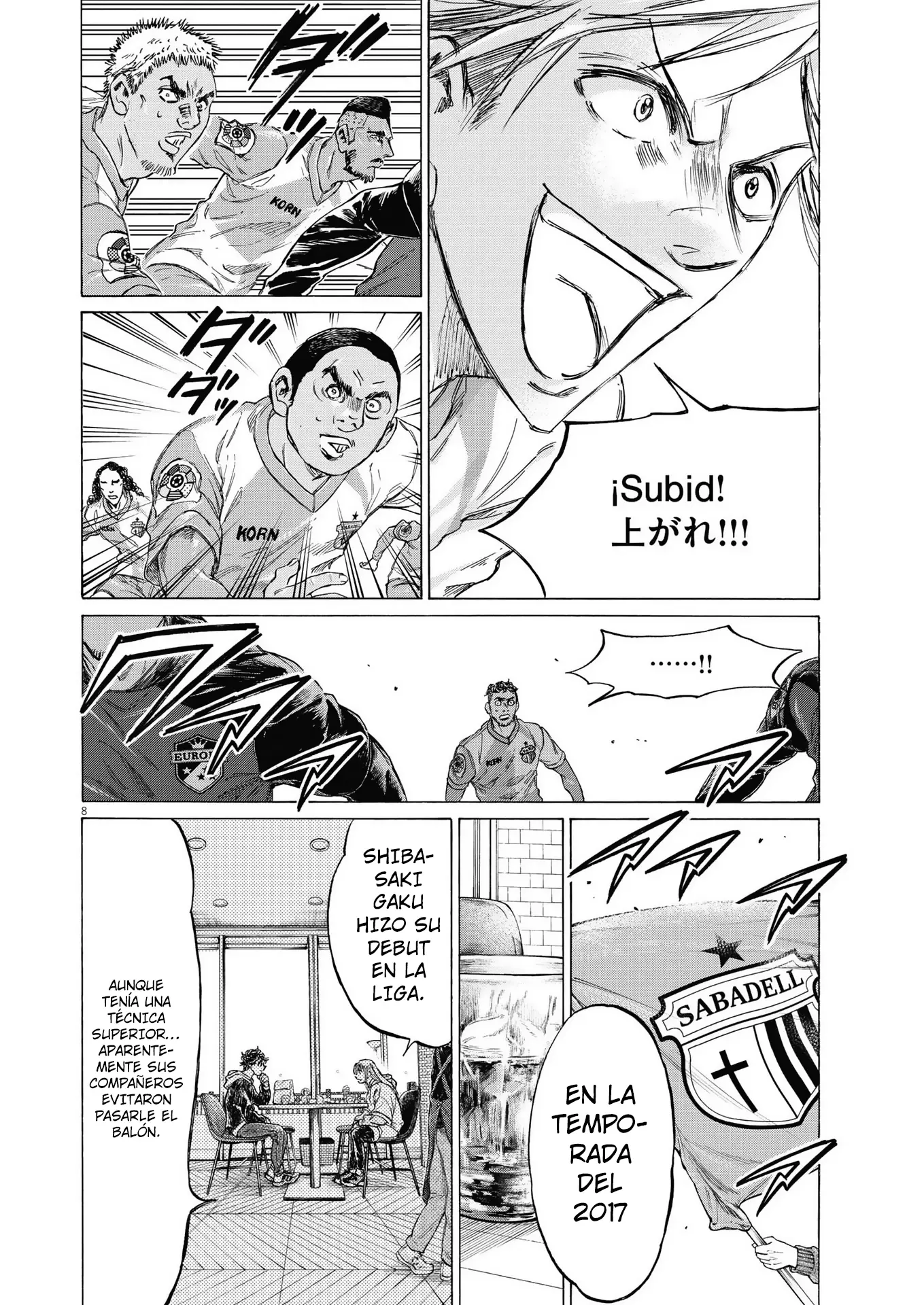 Ao ashi capítulo 323 página 9