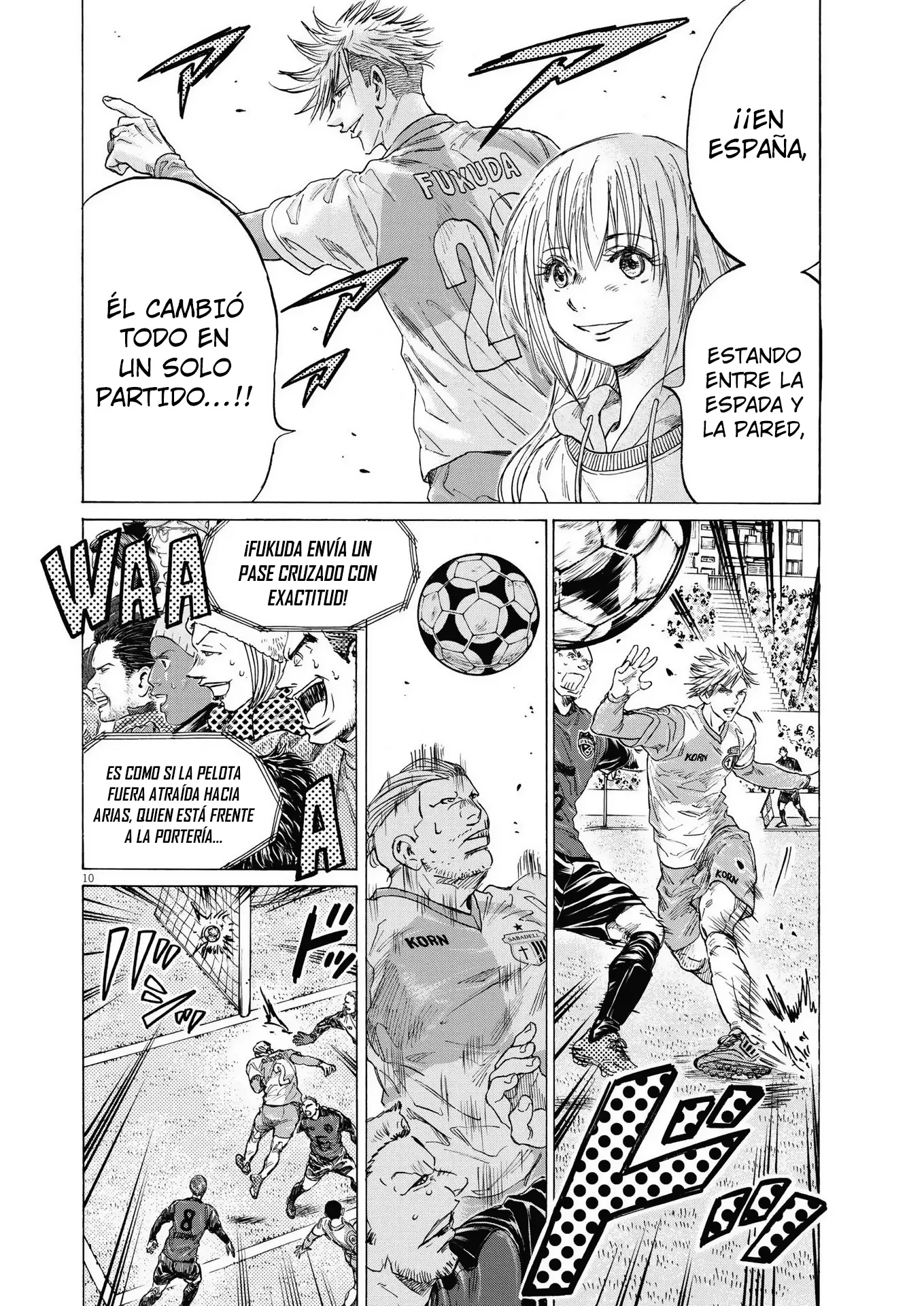 Ao ashi capítulo 323 página 11