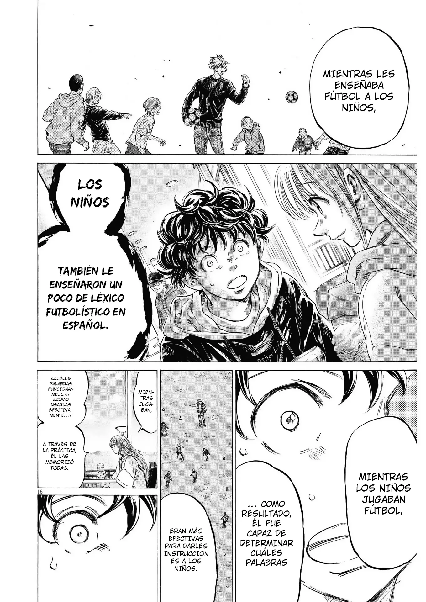 Ao ashi capítulo 323 página 17