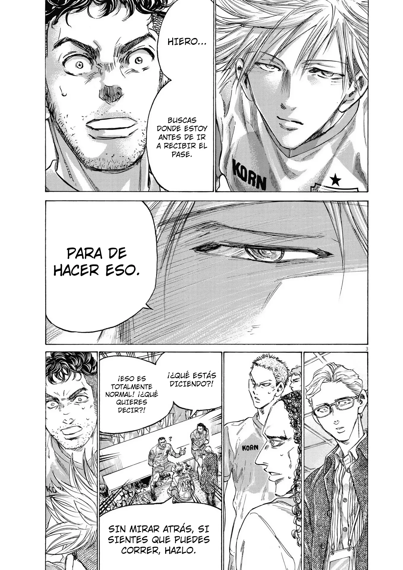 Ao ashi capítulo 324 página 4