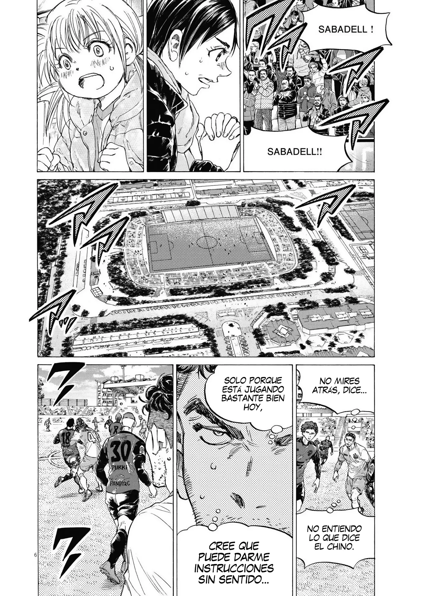 Ao ashi capítulo 324 página 7