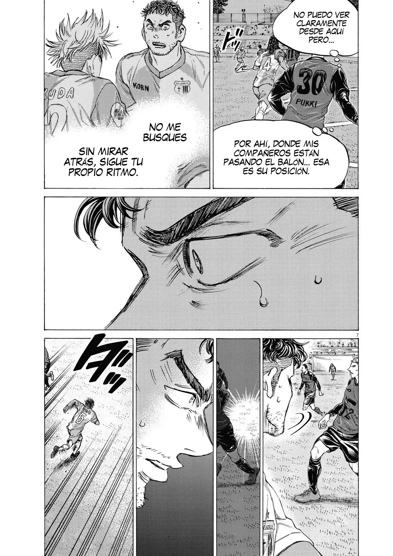 Ao ashi capítulo 324 página 8